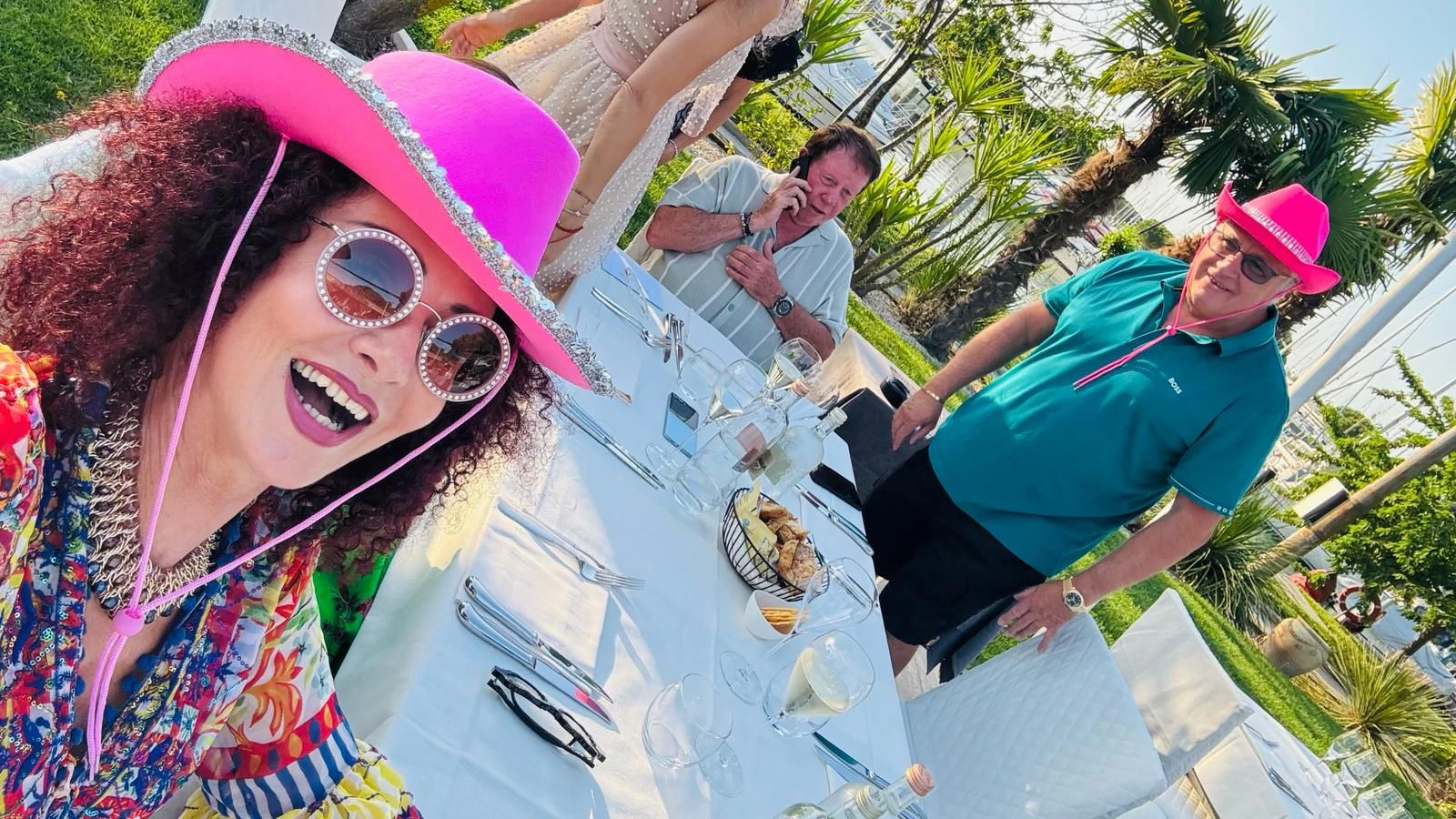 Christina Lugner schickt sonnige Grüße aus Italien