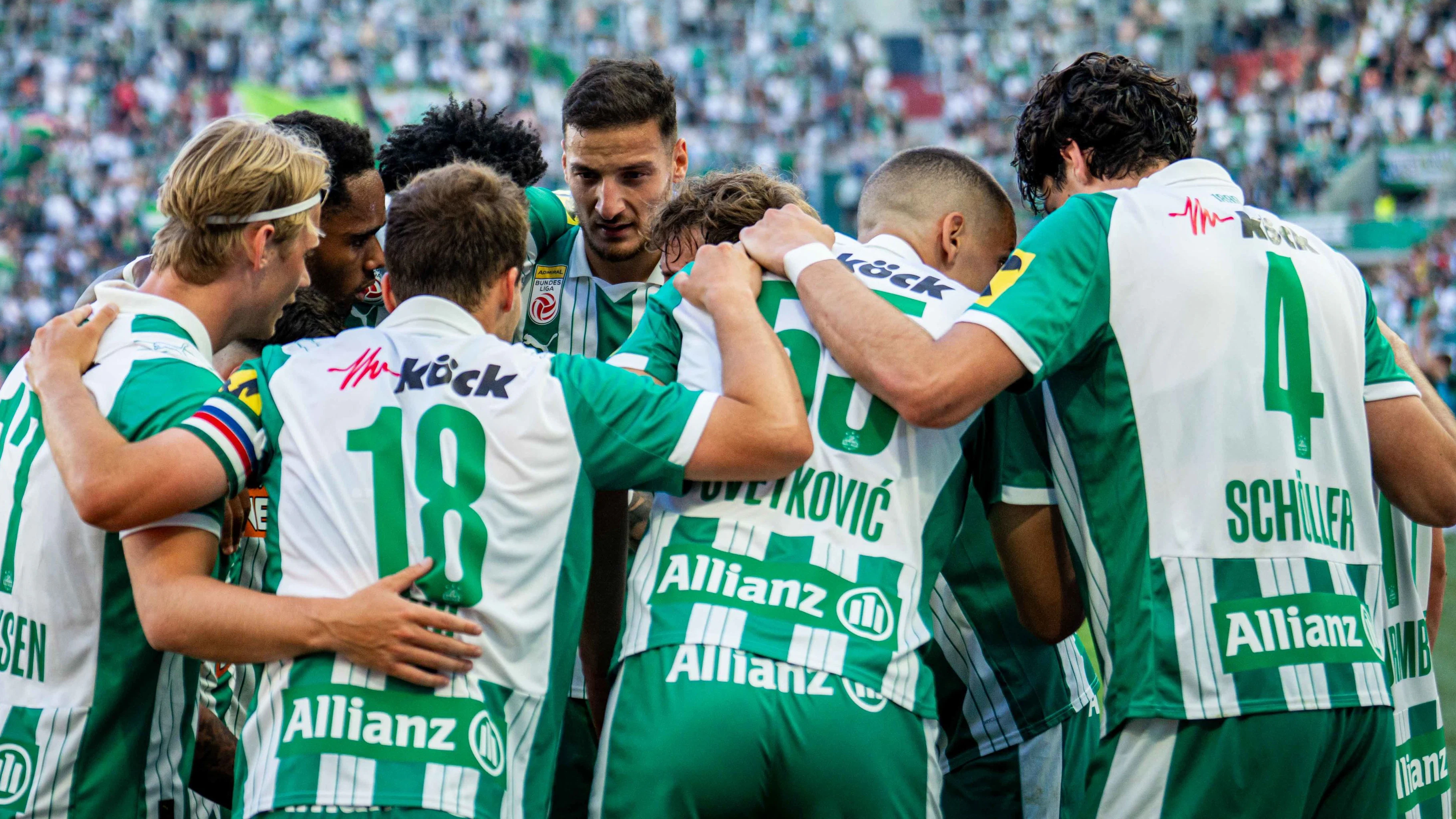 Die Mannschaft des SK Rapid. 