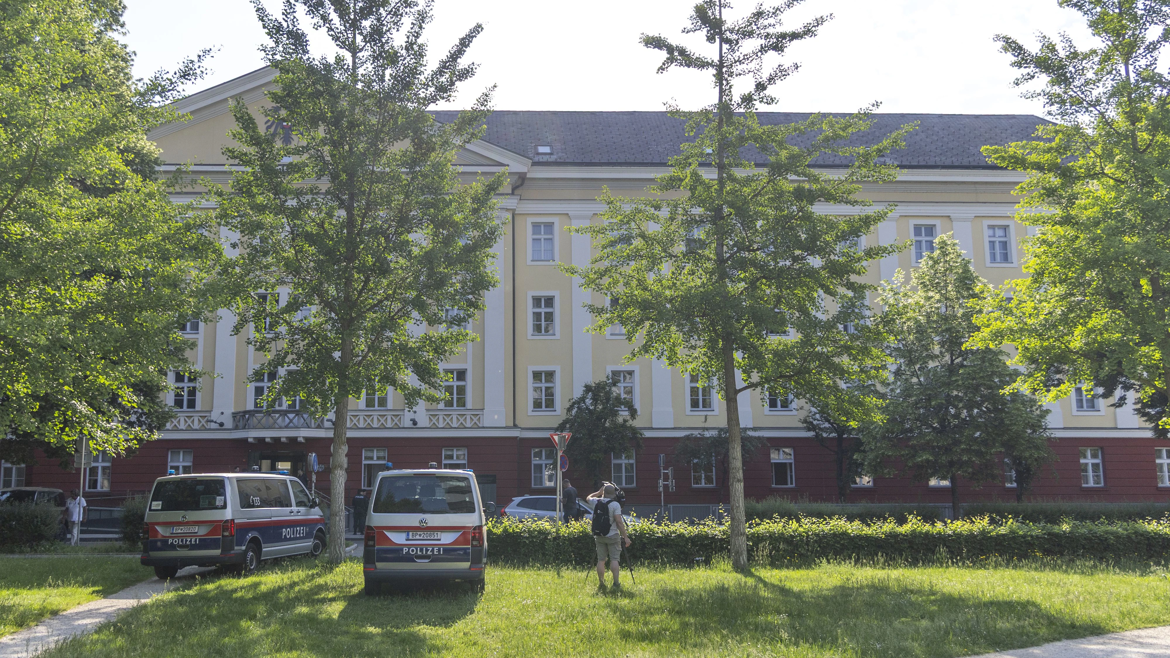 Bei dem Terrorprozess herrschten strenge Sicherheitsmaßnahmen.