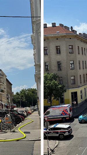 Brand in Ottakring: Feuer in Wiener Gewerbebetrieb rasch gelöscht. Feuerwehr im Einsatz, keine Verletzten. Ermittlungen zur Ursache laufen.