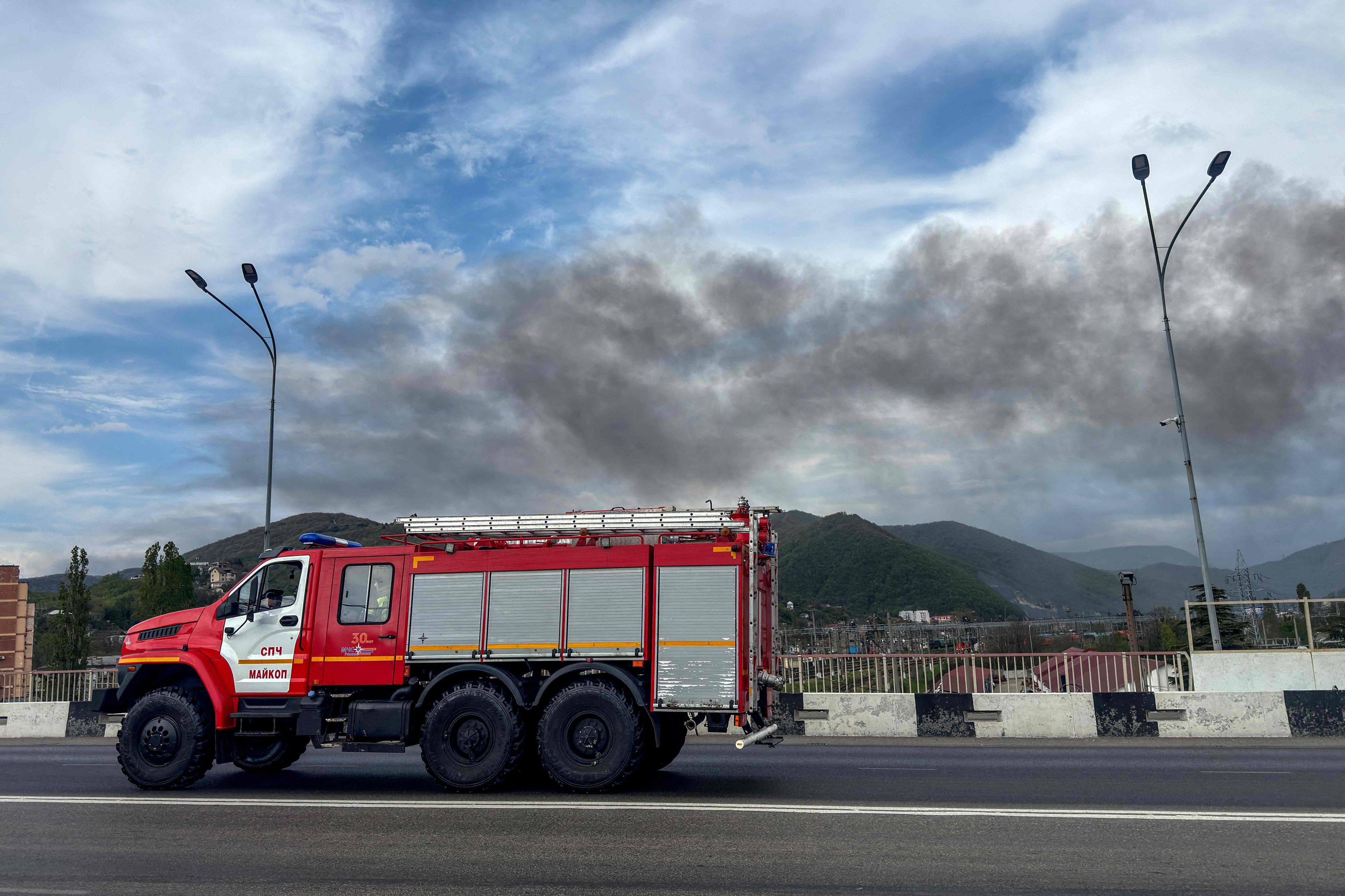 In Tuapse kam es zum Brand eines Terminals. (Symbolbild)