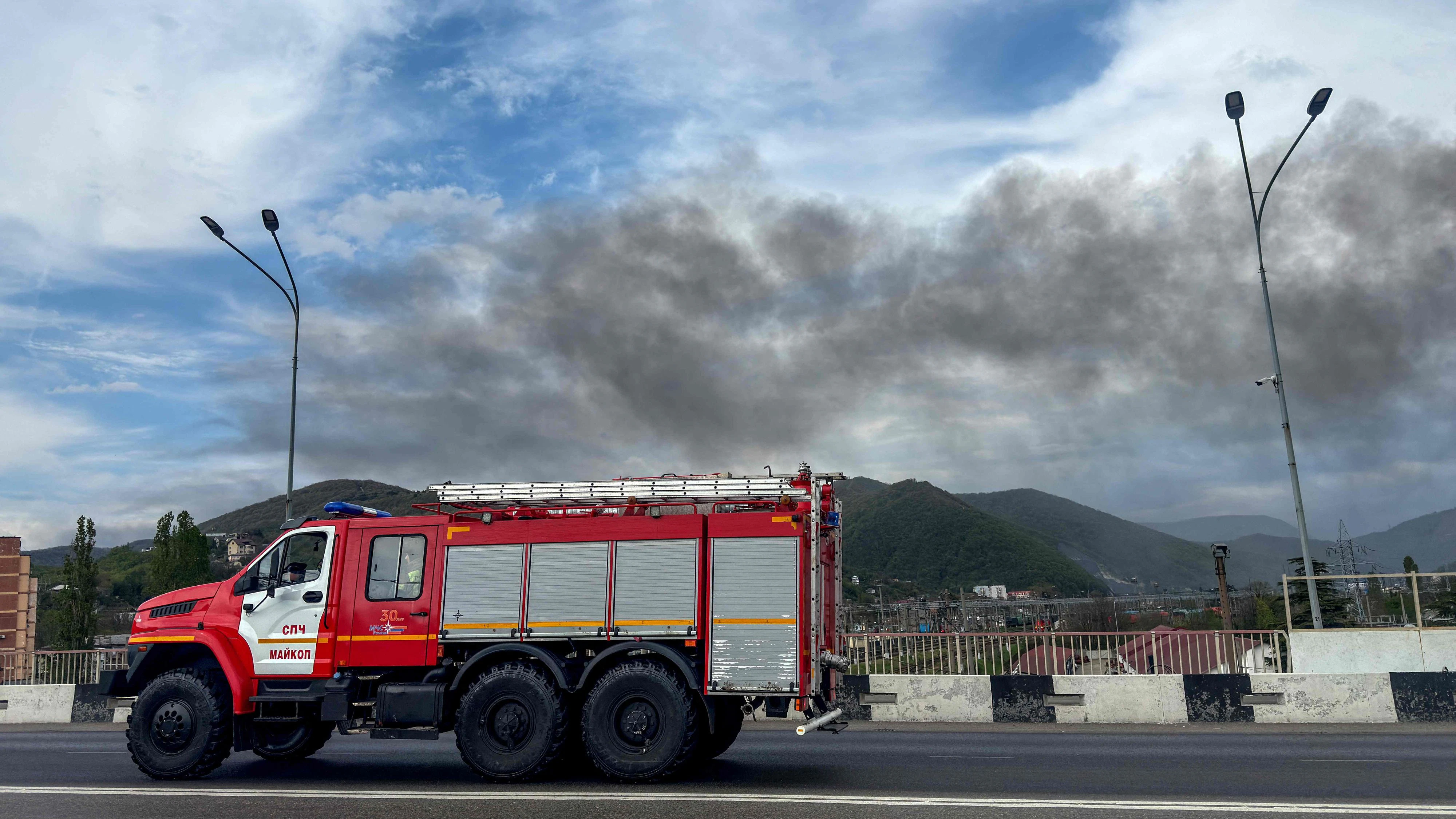 In Tuapse kam es zum Brand eines Terminals. (Symbolbild)