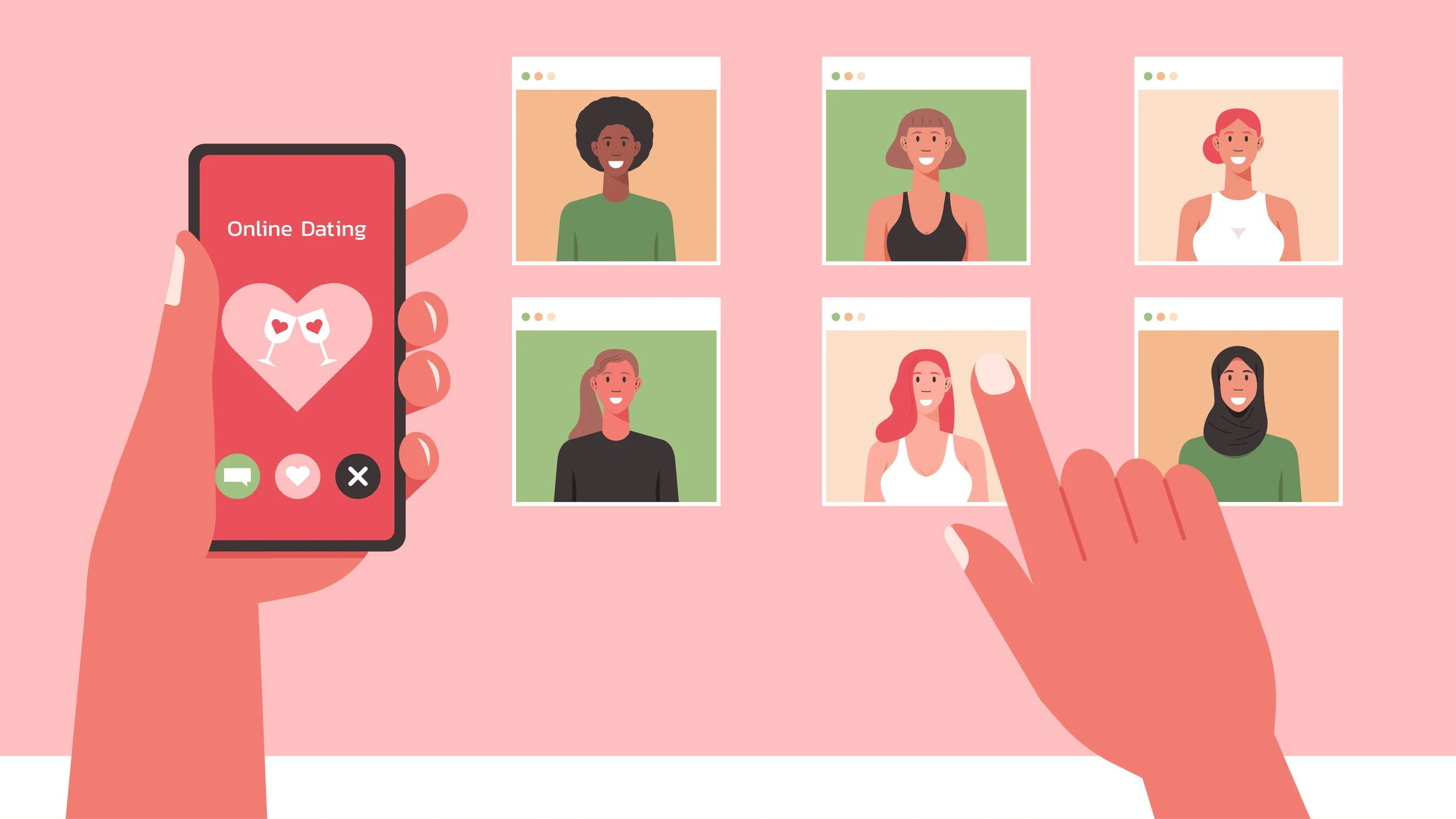 Die Qual der Wahl führt häufig zu "Dating-App-Burnout" oder "Swipe Fatigue"