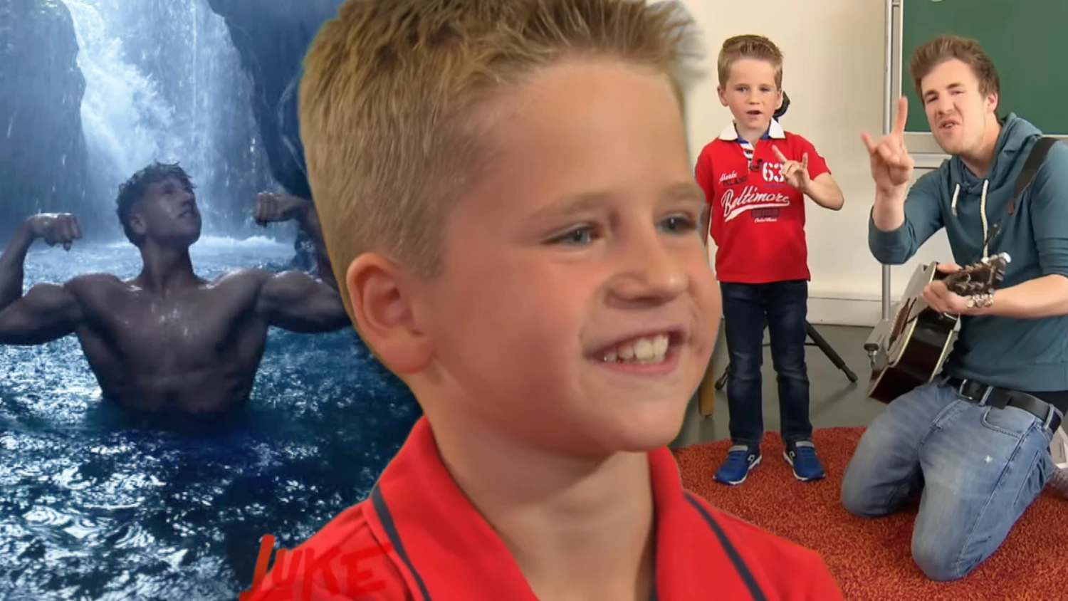 Robin war als Kind in Luke Mockridges Sendungen - jetzt ist er erwachsen.