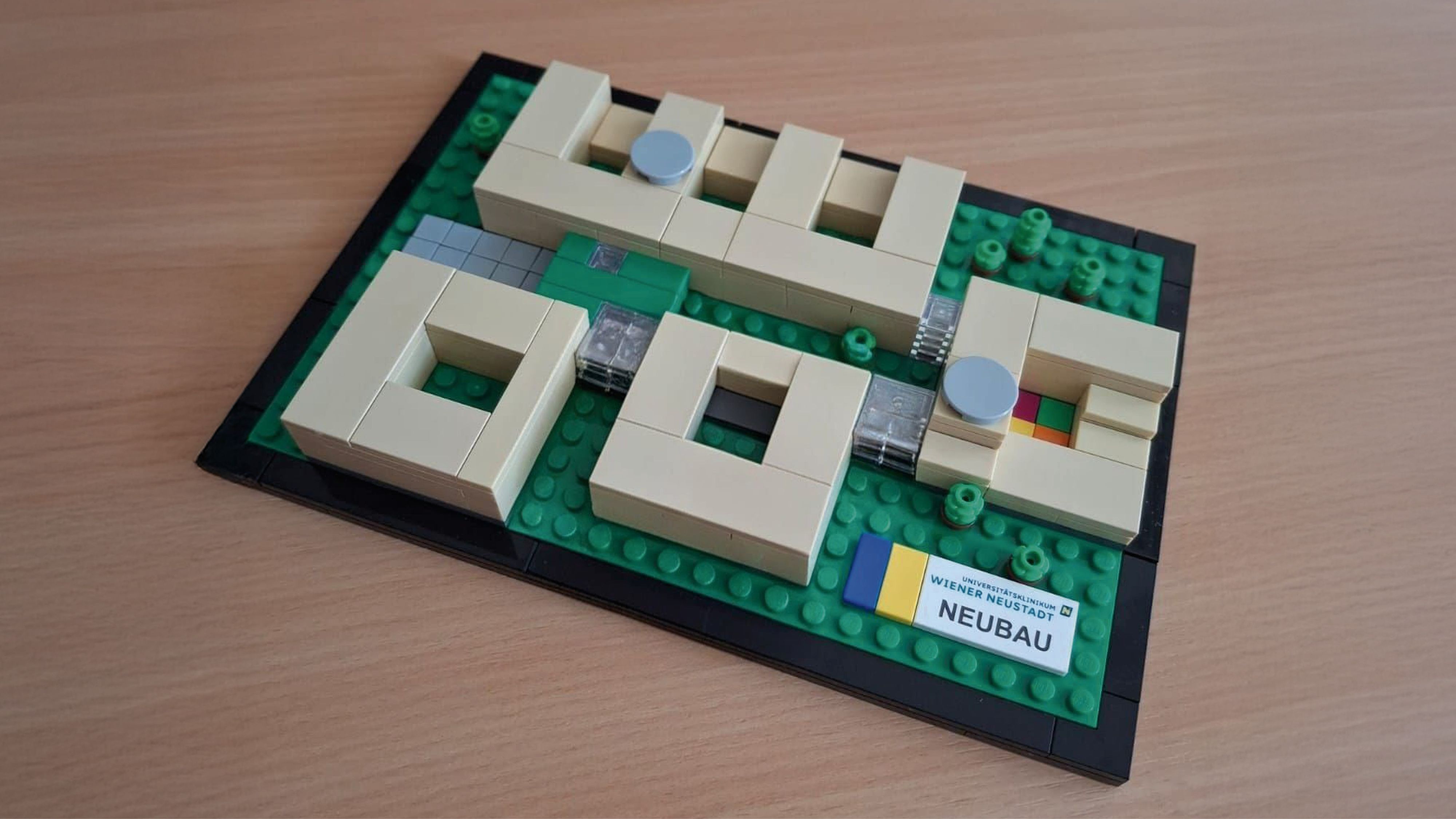 Neubau von Spital in Wr. Neustadt: Das Lego-Modell dazu