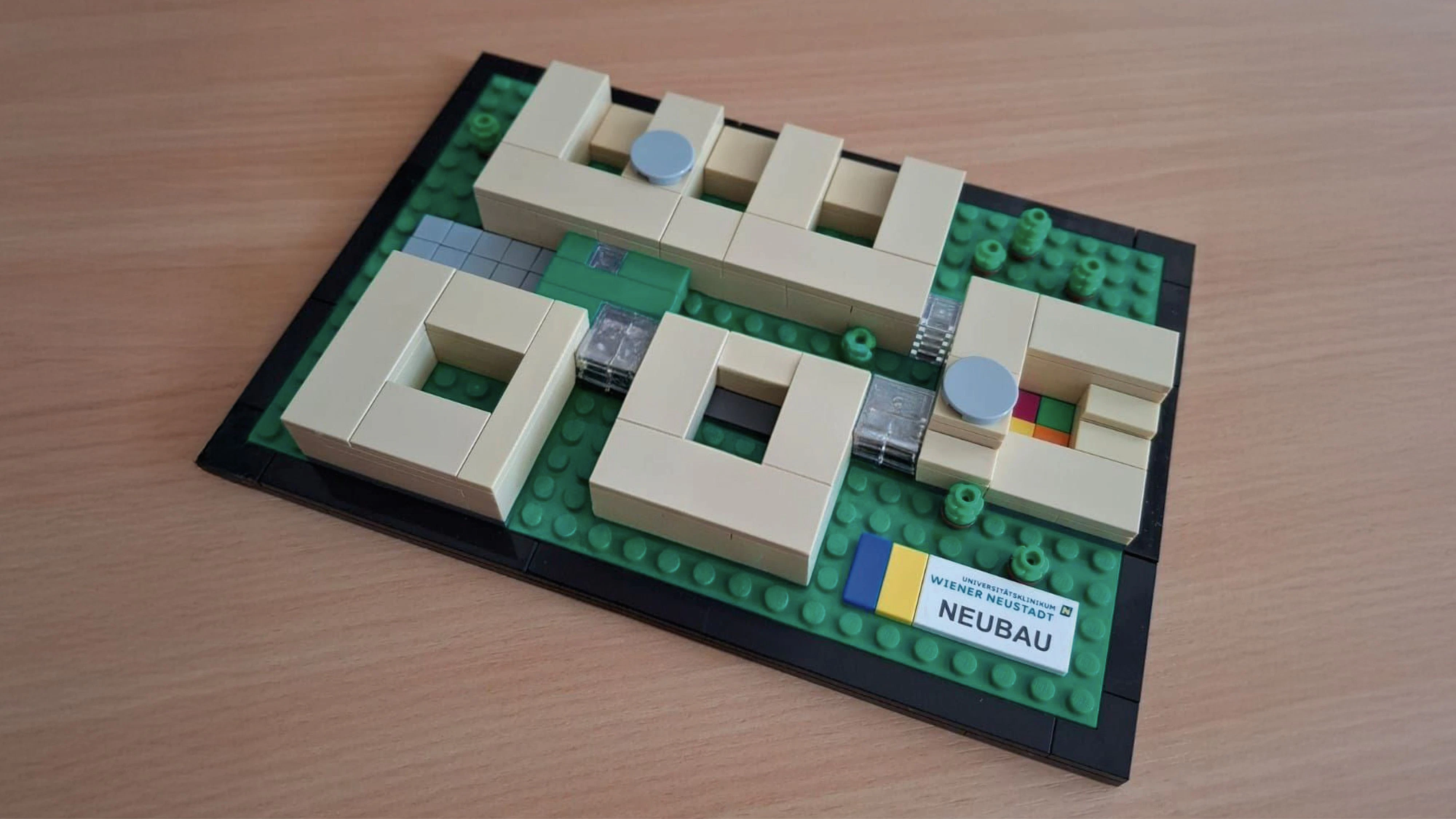 Neubau von Spital in Wr. Neustadt: Das Lego-Modell dazu
