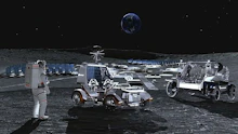 NASA stellt Konzepte für permanente Mondbasis vor