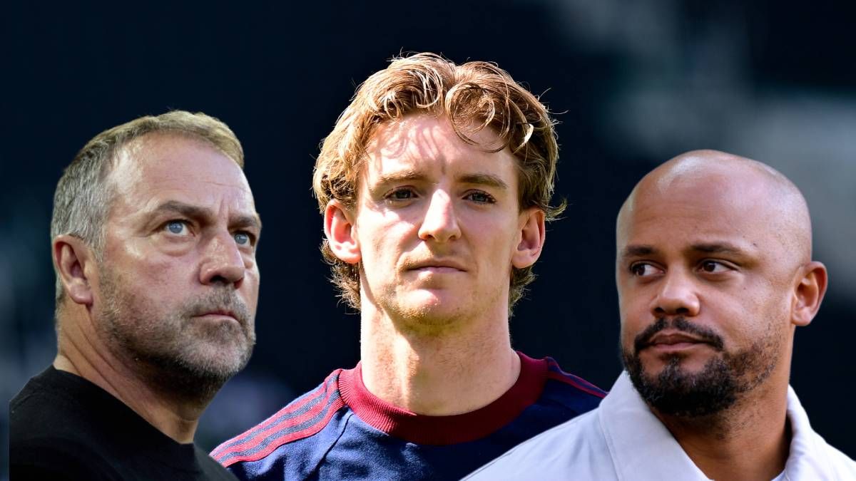 Anthony Gordon will liber zu Hansi Flick als zu Vincent Kompany. 