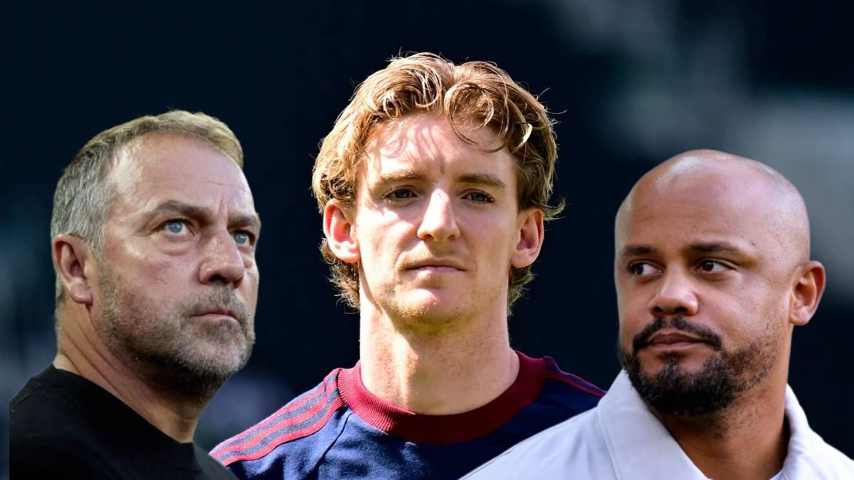 Anthony Gordon will liber zu Hansi Flick als zu Vincent Kompany. 