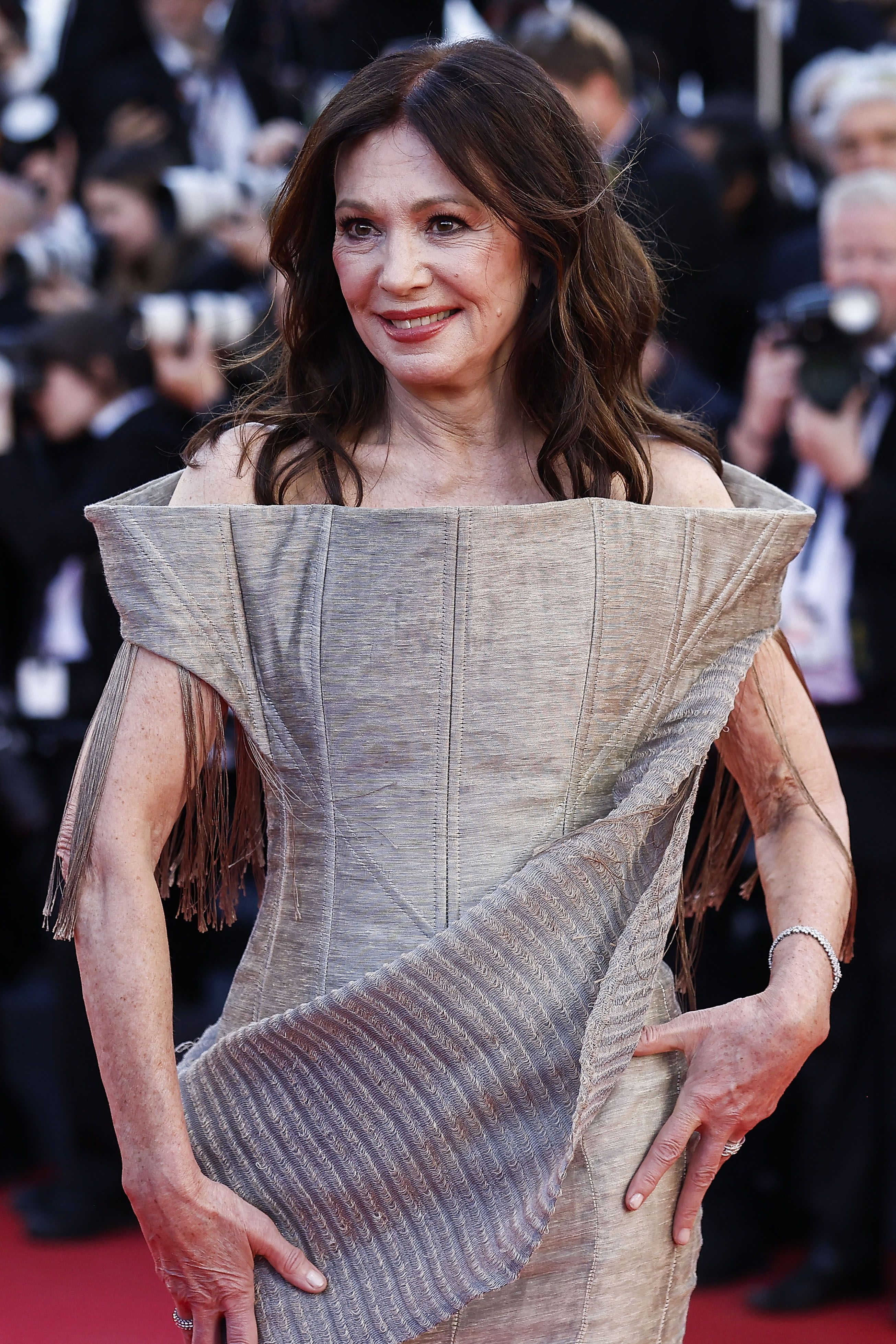 Iris Berben in Cannes 2026.