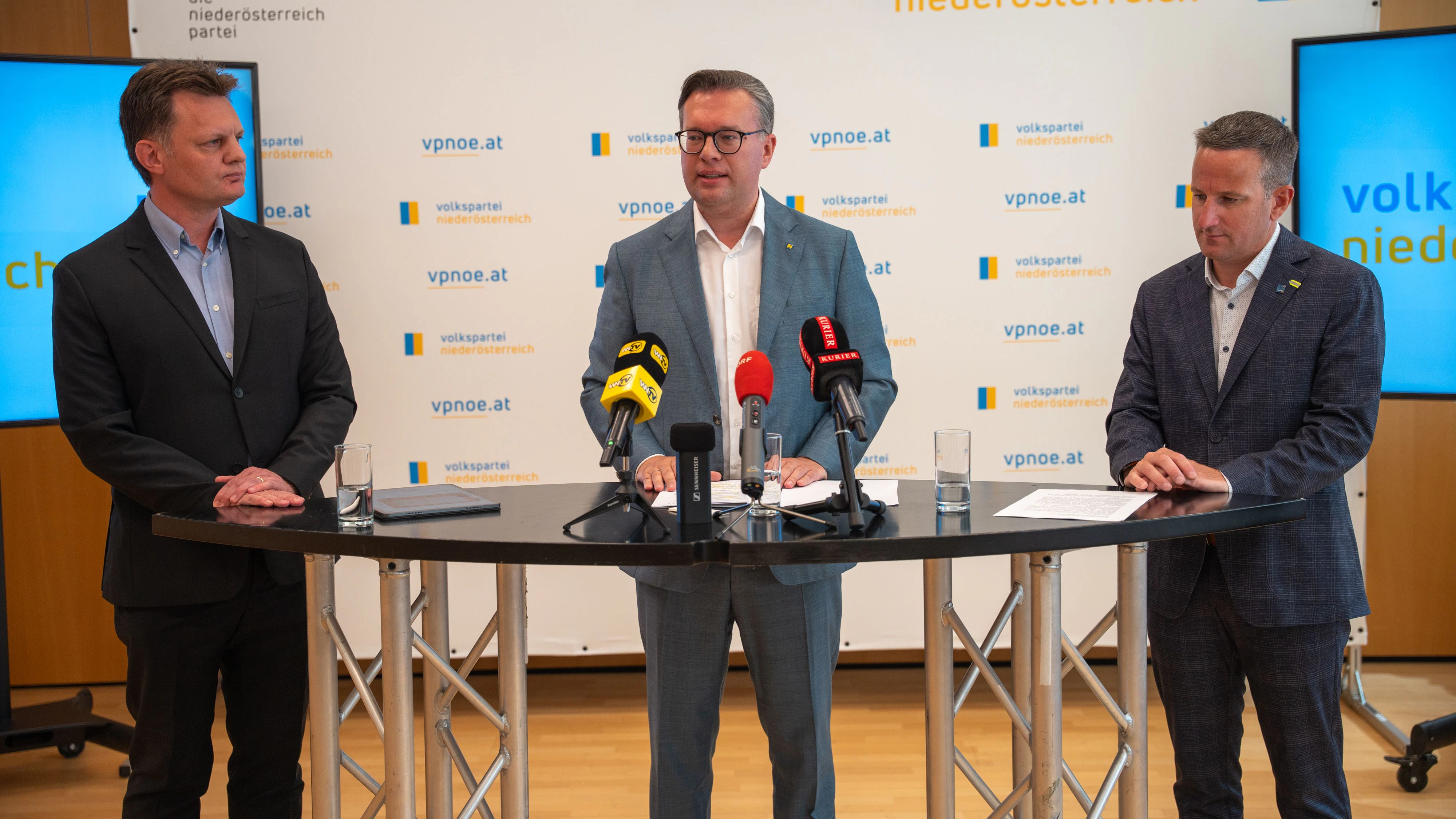 Ronald Wielach, Matthias Zauner (VP), Alexander Egger