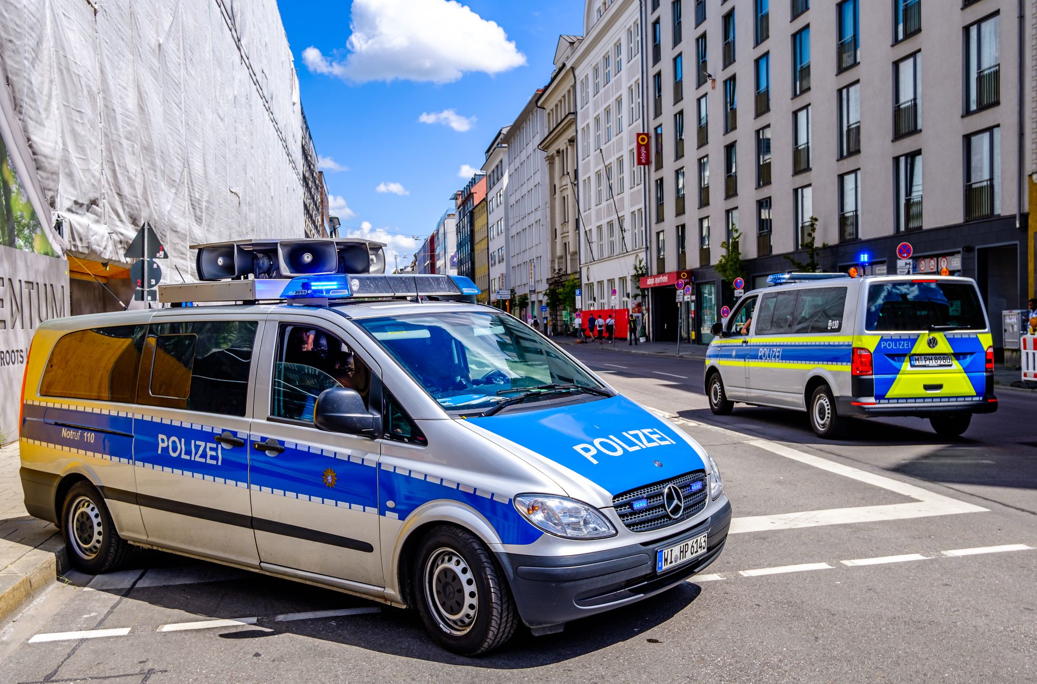 Rund 40 Beamte standen im Einsatz. (Symbolbild)