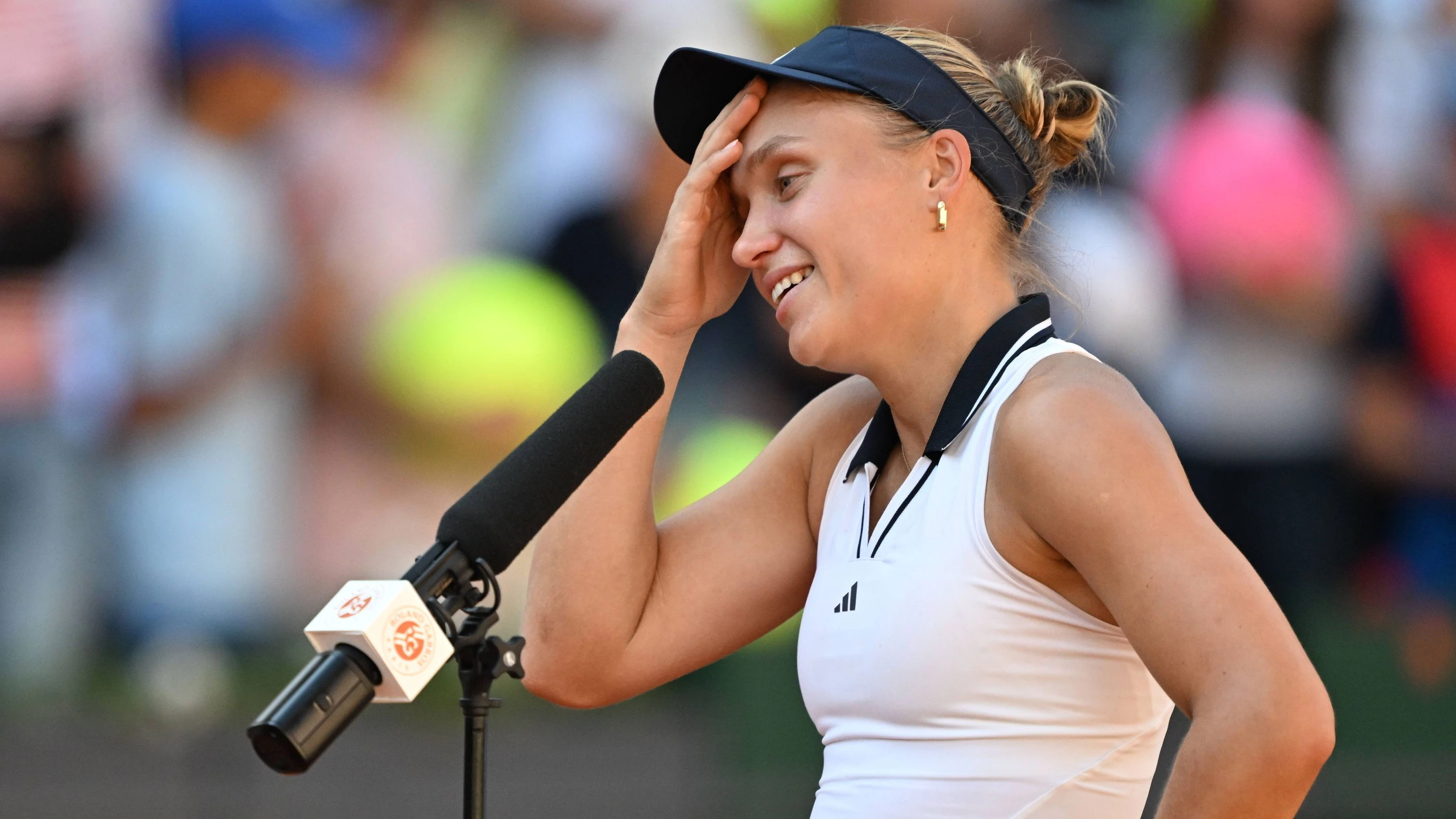 Yuliia Starodubtseva: "Er bekommt langsam Angst."