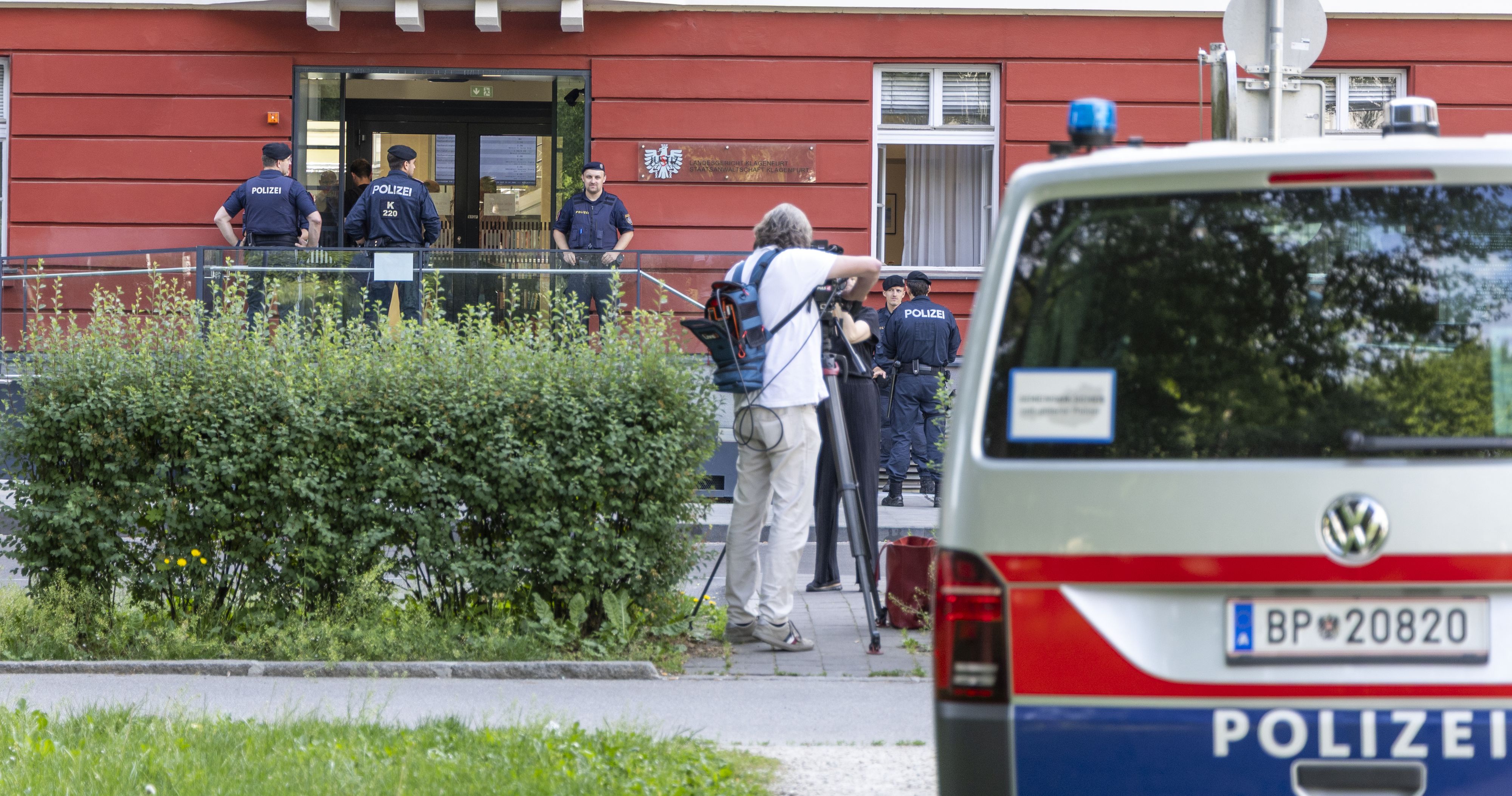 Bei dem Terror-Prozess herrschten strenge Sicherheitsmaßnahmen.