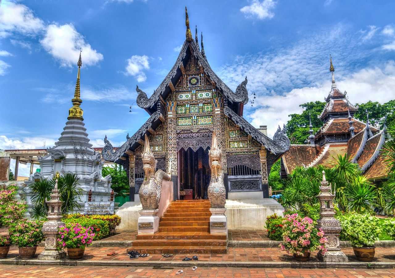 Buddhistischer Tempel in Chiang Mai