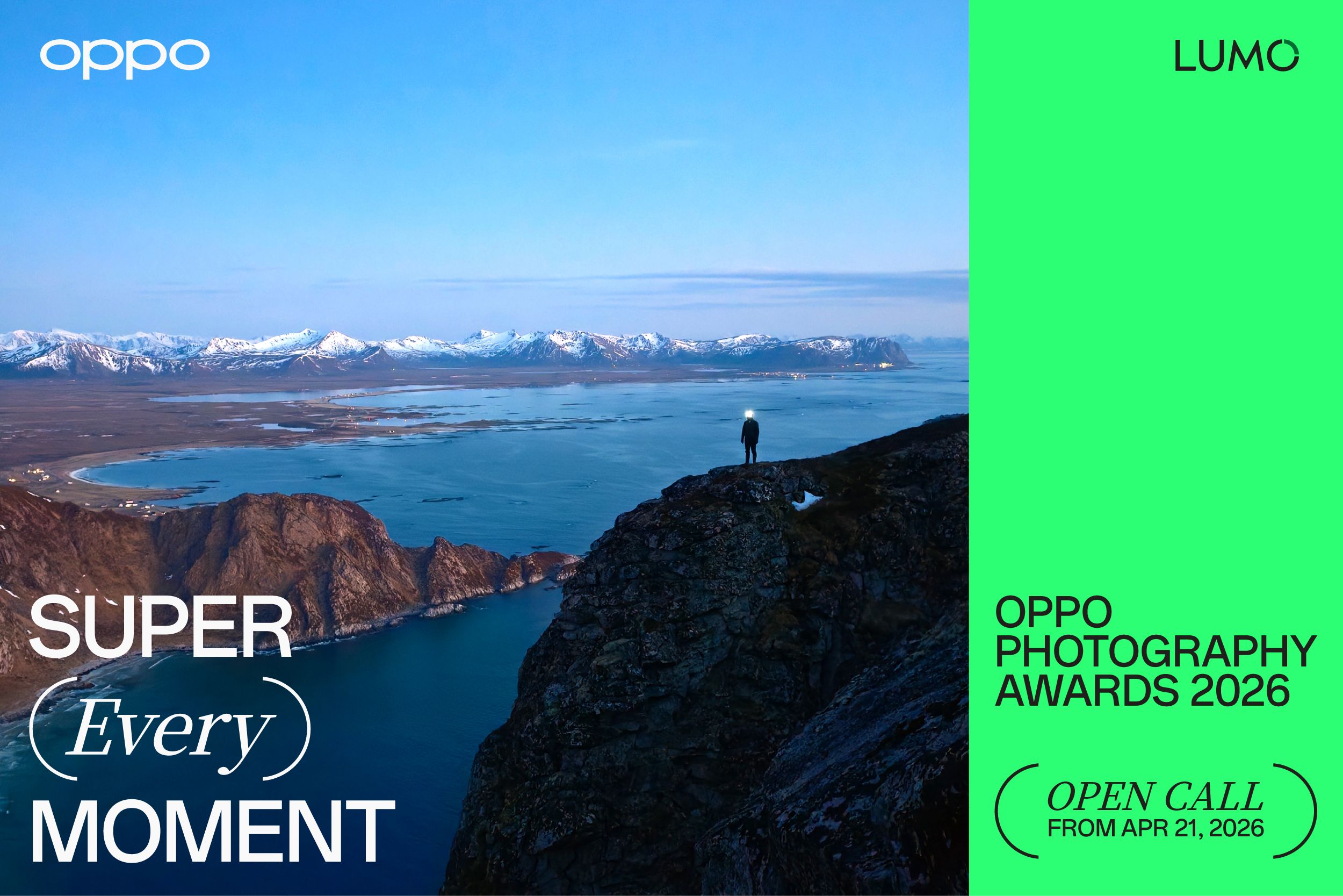 Oppo startet die Photography Awards 2026 mit neuen Kategorien.