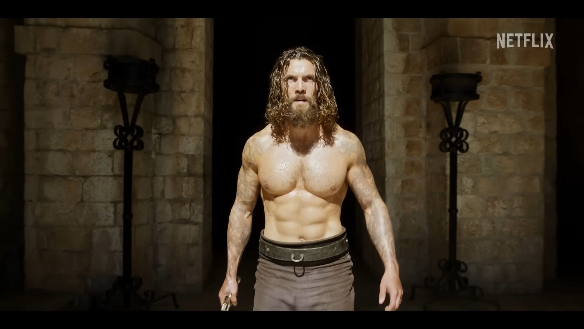 Leo Suter machte sich fit für die Netflix-Serie „Vikings: Valhalla“ 