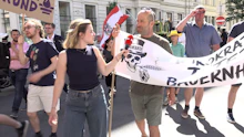 Dröhnender Lärm! Bauern-Protest legt Wiener City lahm