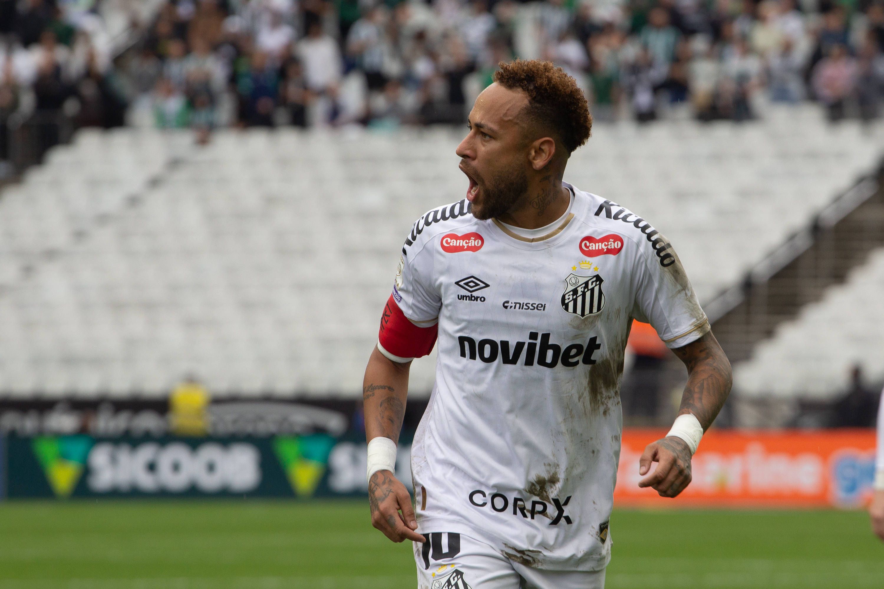 Fußball-Star Neymar. 