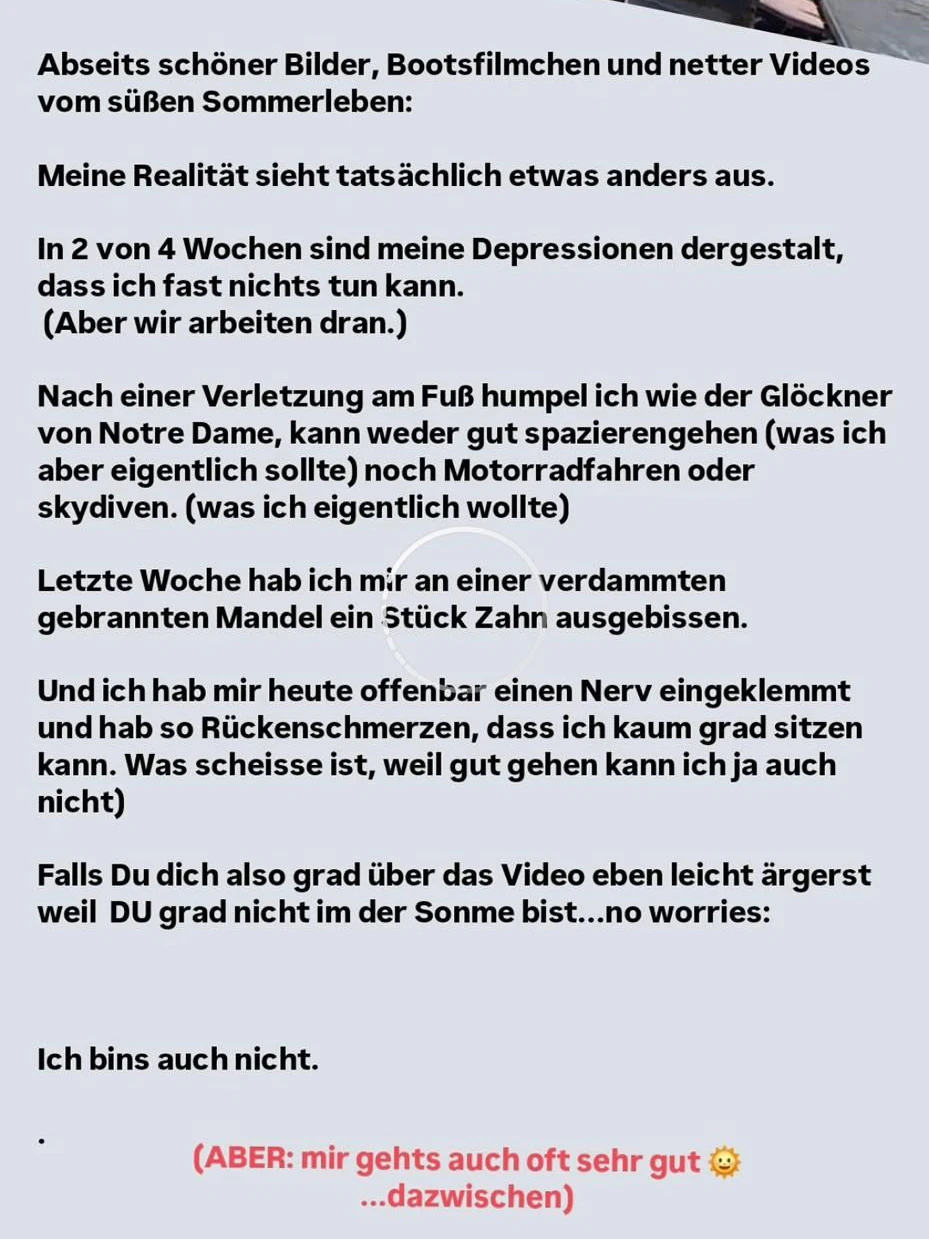 Robert Kratky spricht auf Instagram ehrliche Worte