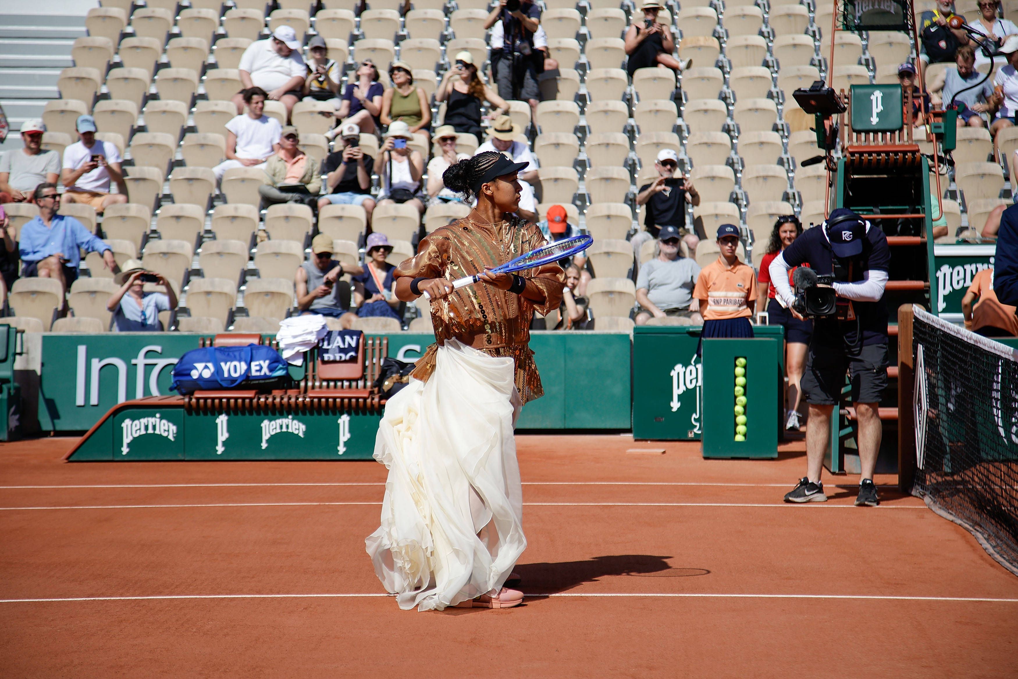 Tennis-Ass Naomi Osaka. 