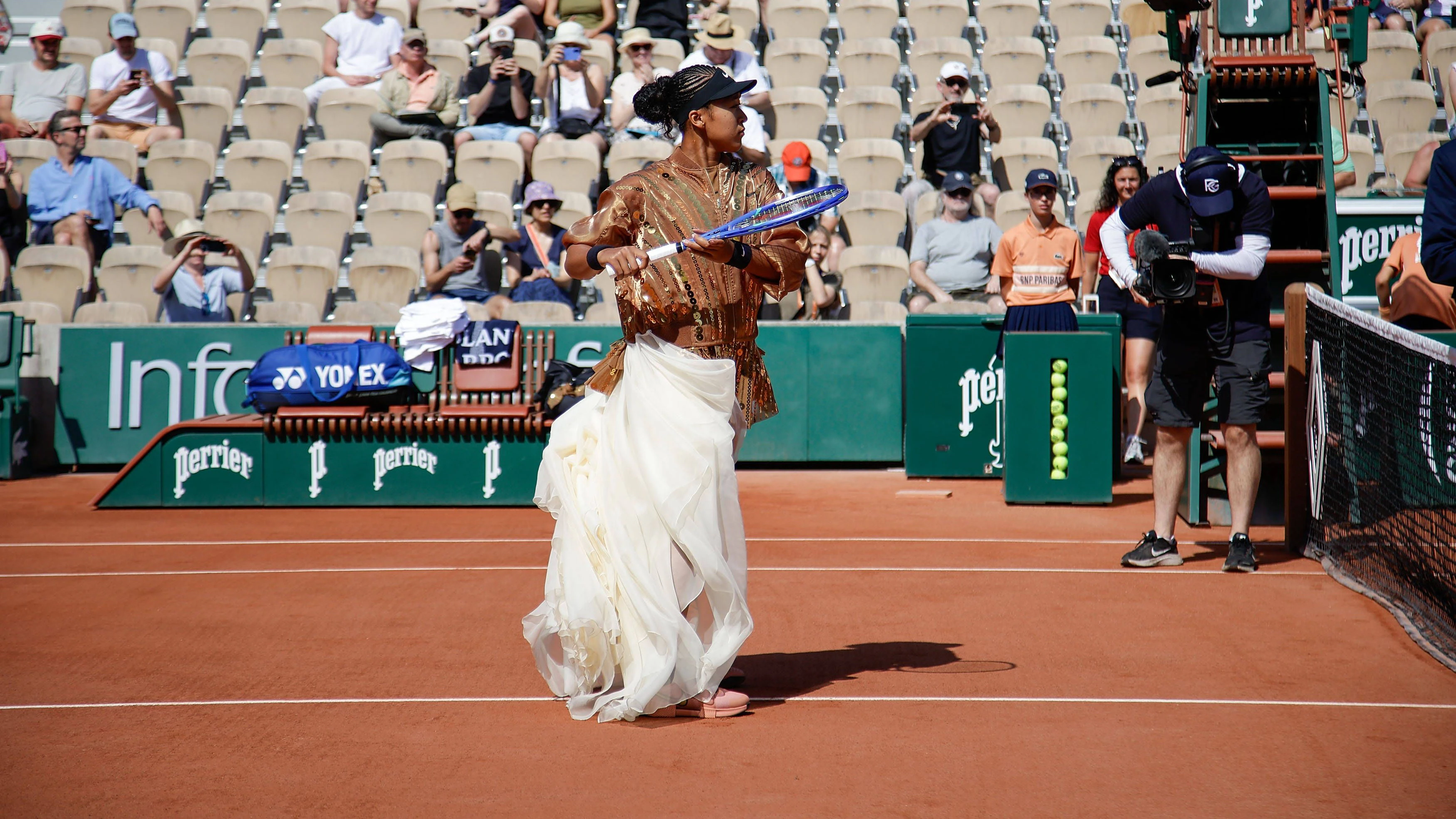 Tennis-Ass Naomi Osaka. 