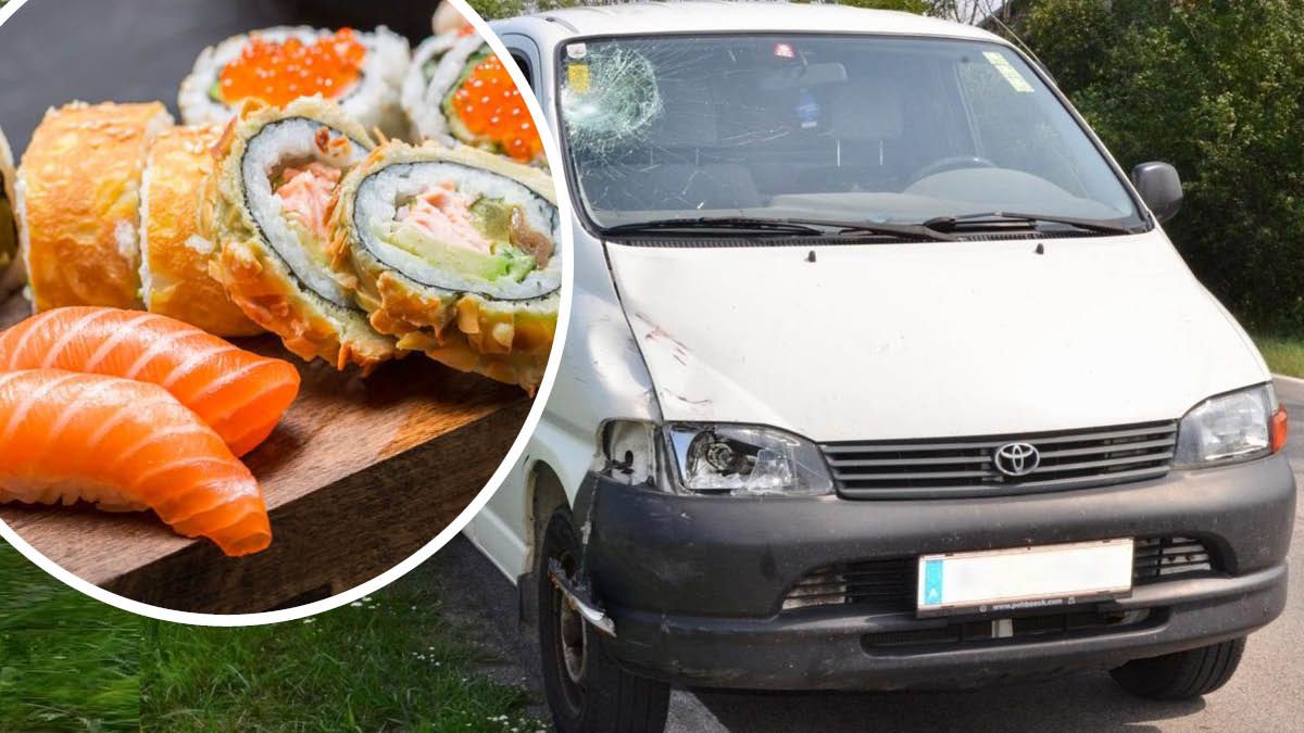 Mehrere Kilo der japanischen Spezialitäten waren im Lieferwagen.