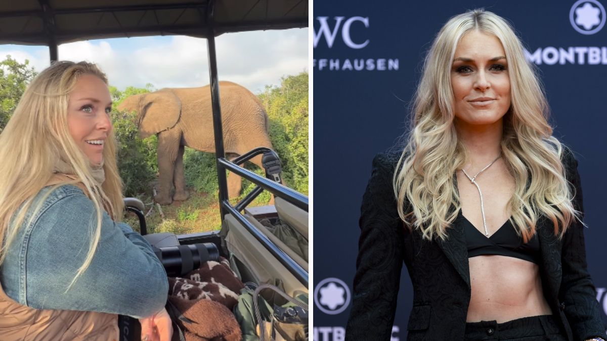Lindsey Vonn urlaubt in Südaufrika.