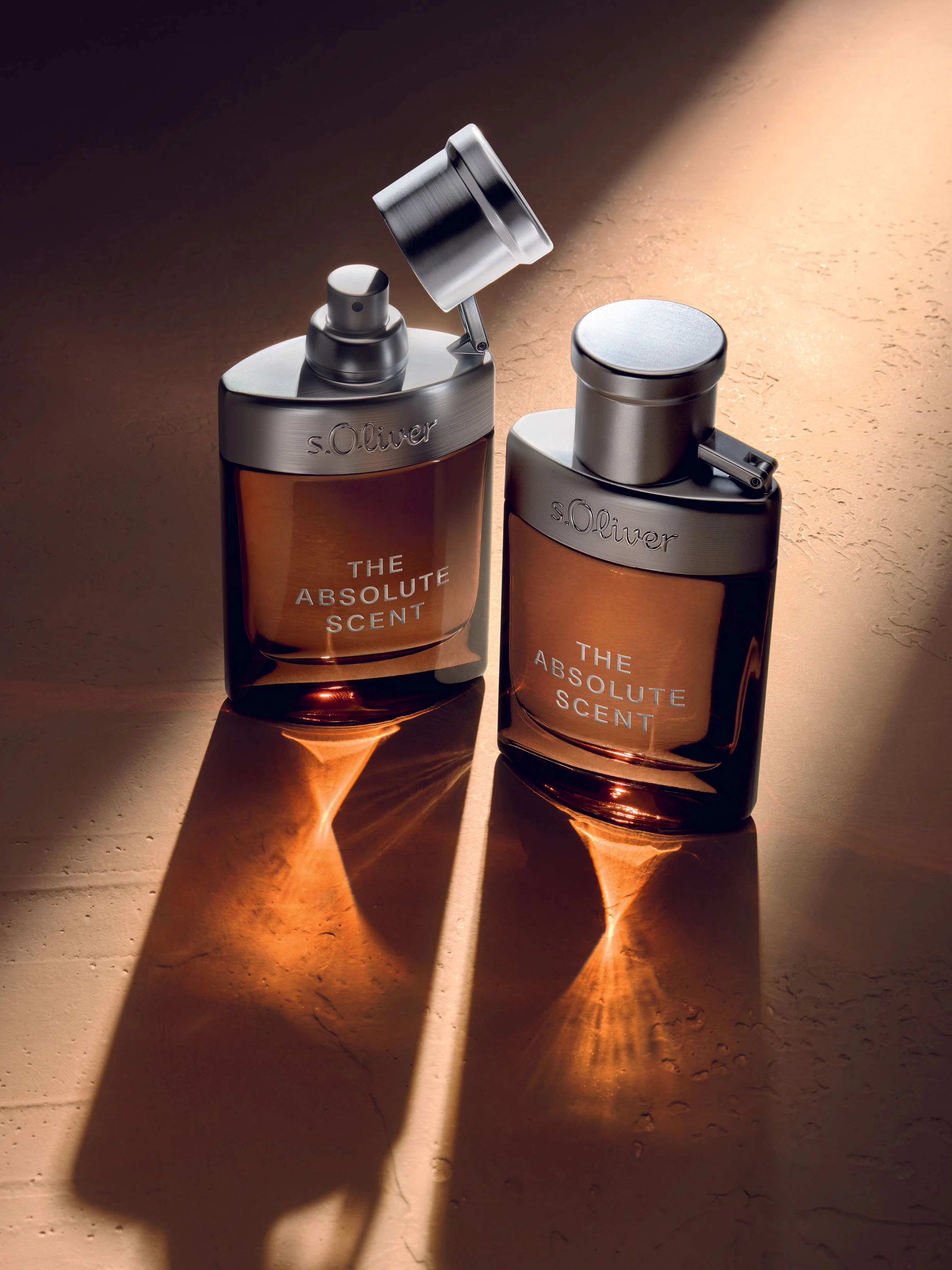 Ein Duft für Männer mit Haltung: s.Oliver The Absolute Scent Amber Edition.