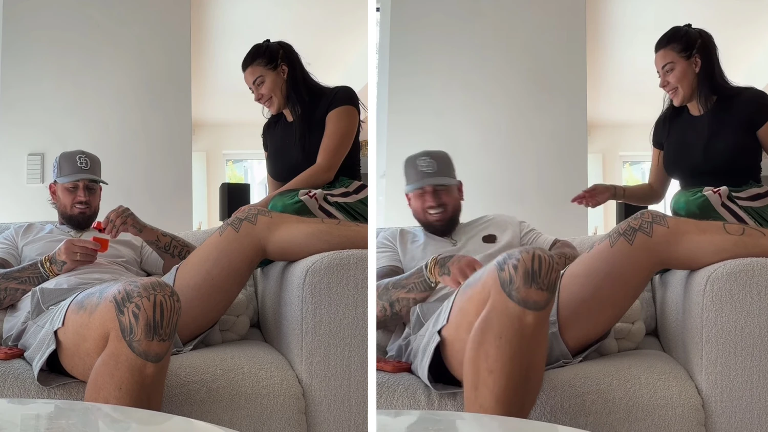 Leyla und Mike gehen sehr weit, um ihre Follower zu bespaßen.