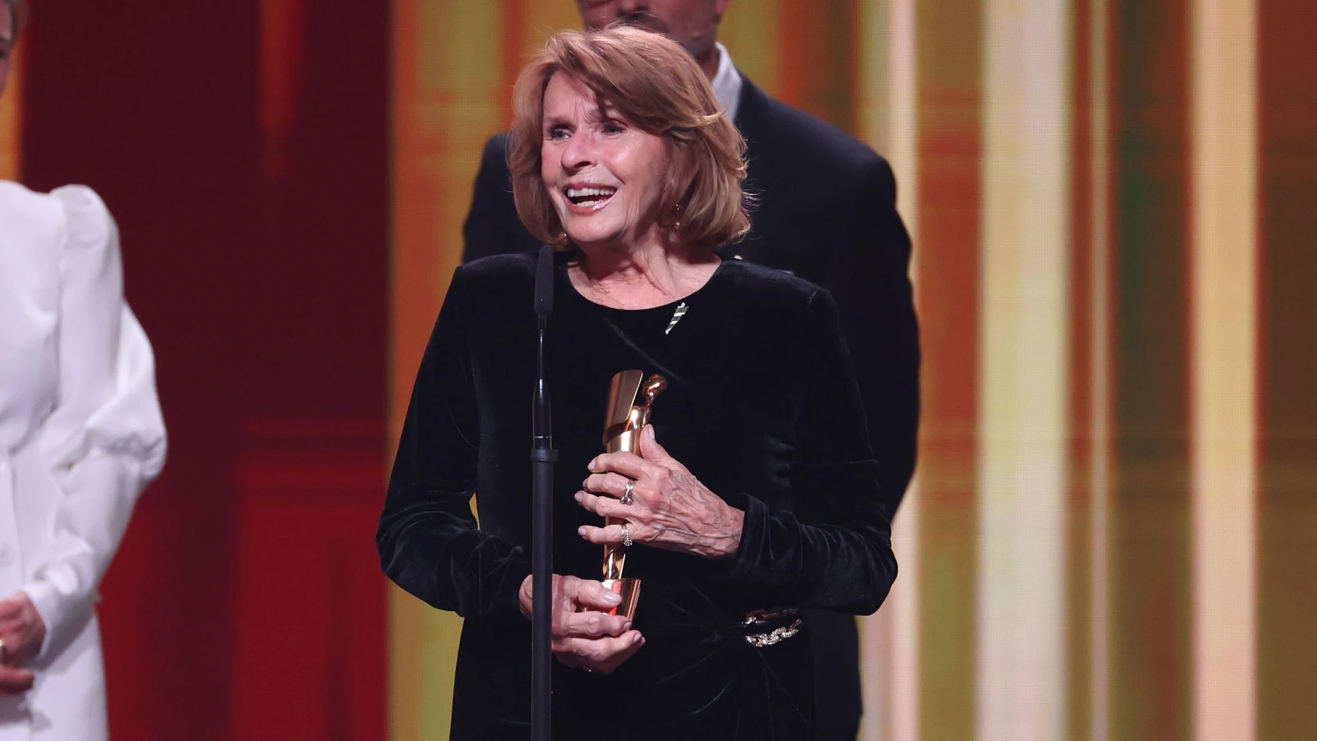 Senta Berger wurde für ihre Arbeit in "Ach, diese Lücke, diese entsetzliche Lücke" mit dem deutschen Filmpreis in der Kategorie "Beste Weibliche Hauptrolle" ausgezeichnet.