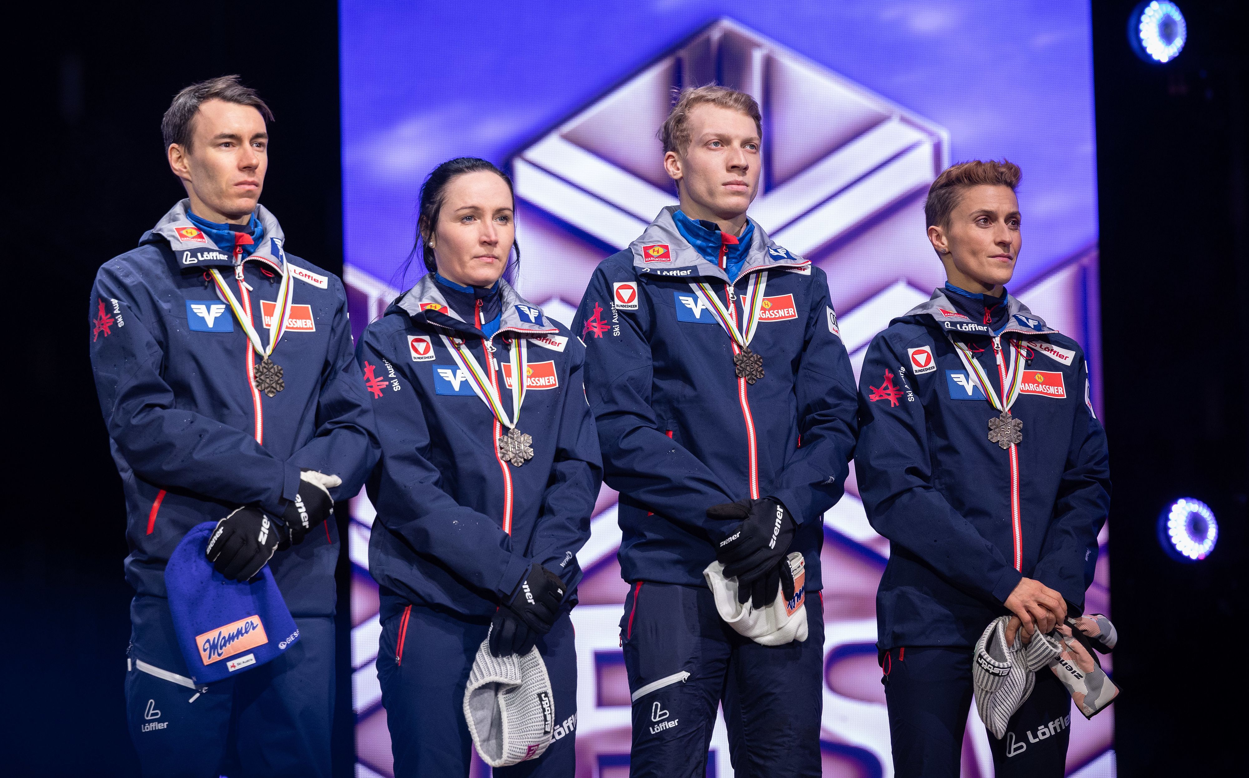 Stefan Kraft, Jaqueline Seifriedsberger, Jan Hörl and Eva Pinkelnig 