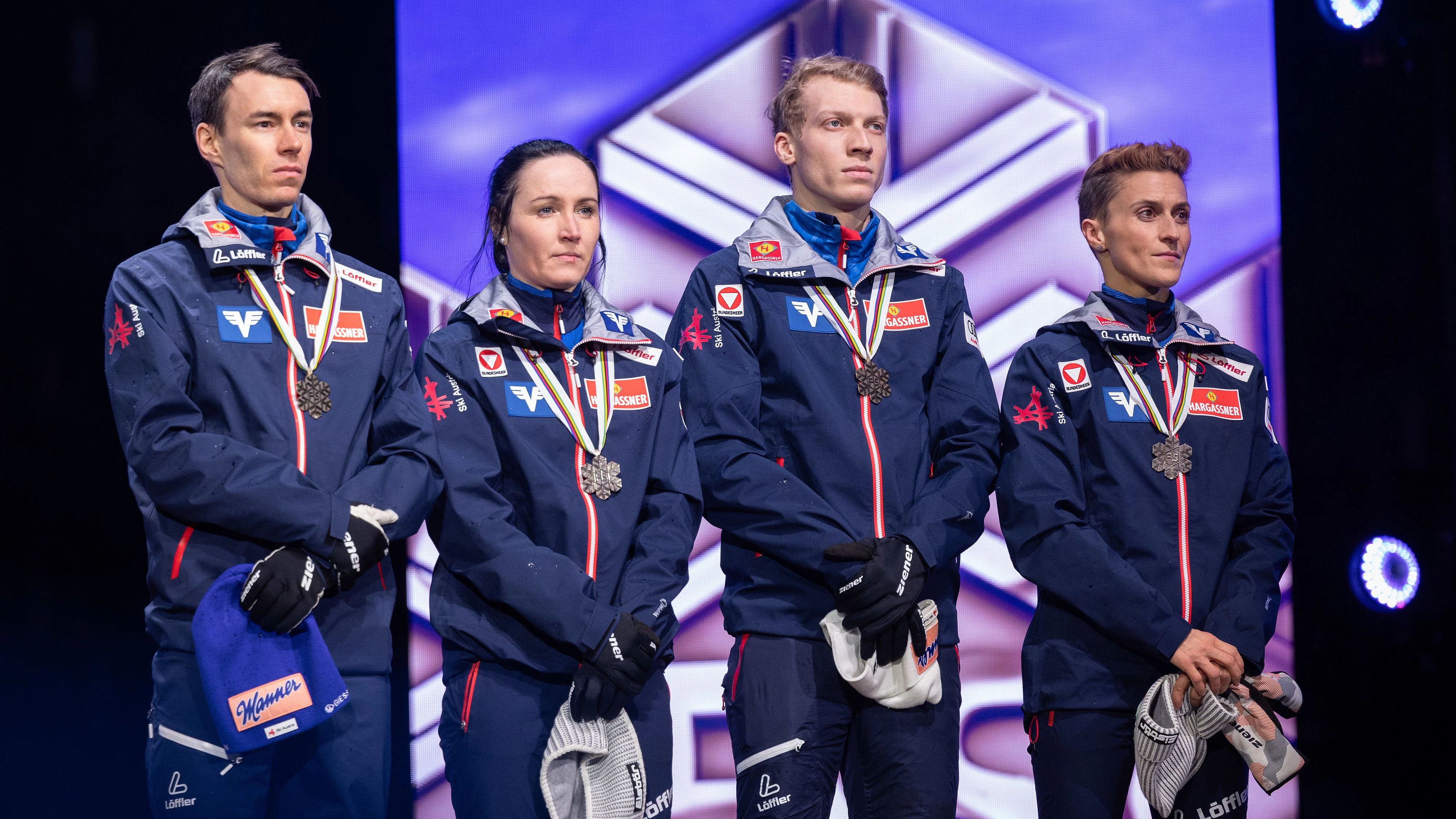 Stefan Kraft, Jaqueline Seifriedsberger, Jan Hörl and Eva Pinkelnig 