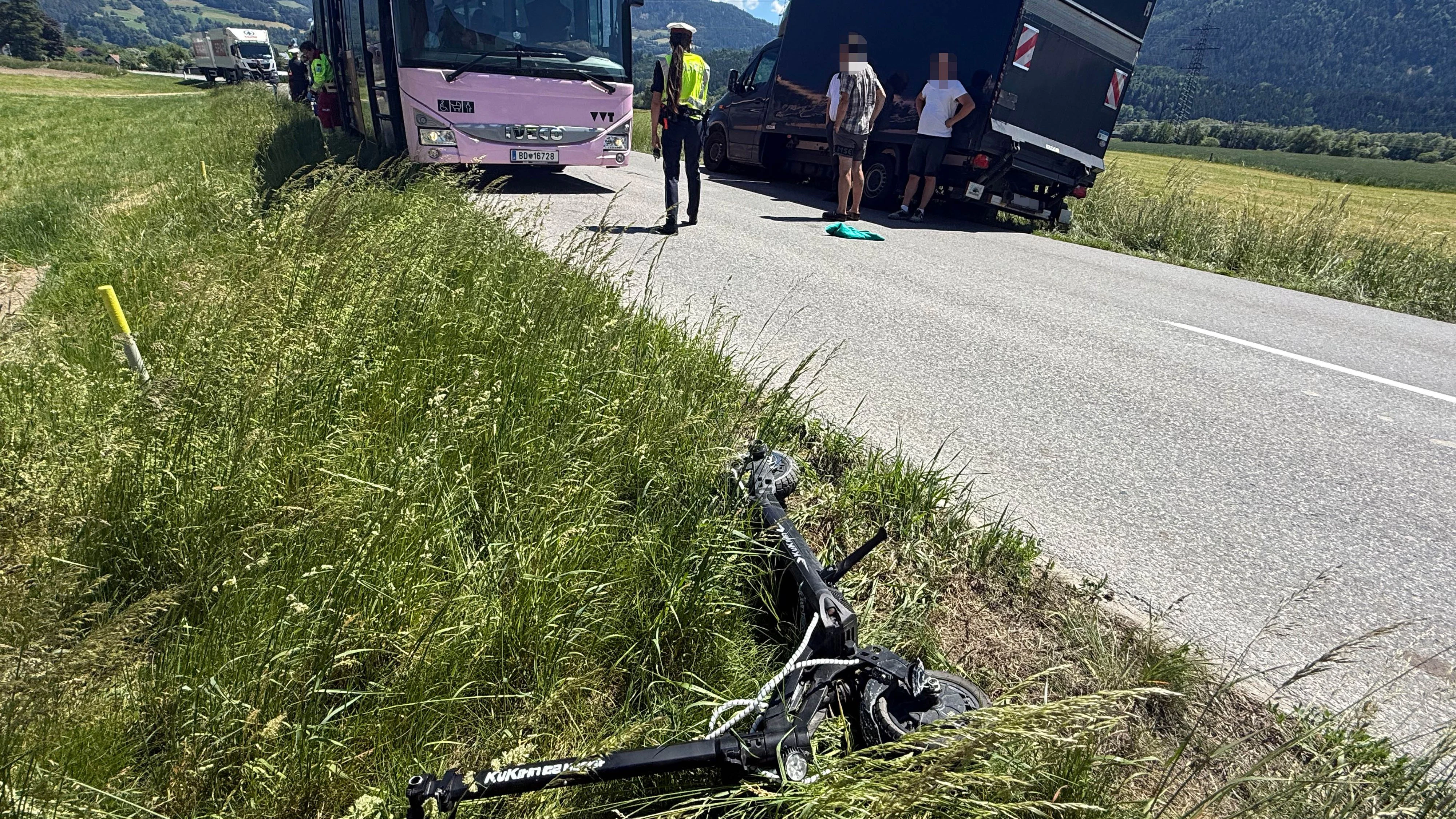 Die Polizei hat die Ermittlungen zu dem Unfall bereits aufgenommen.