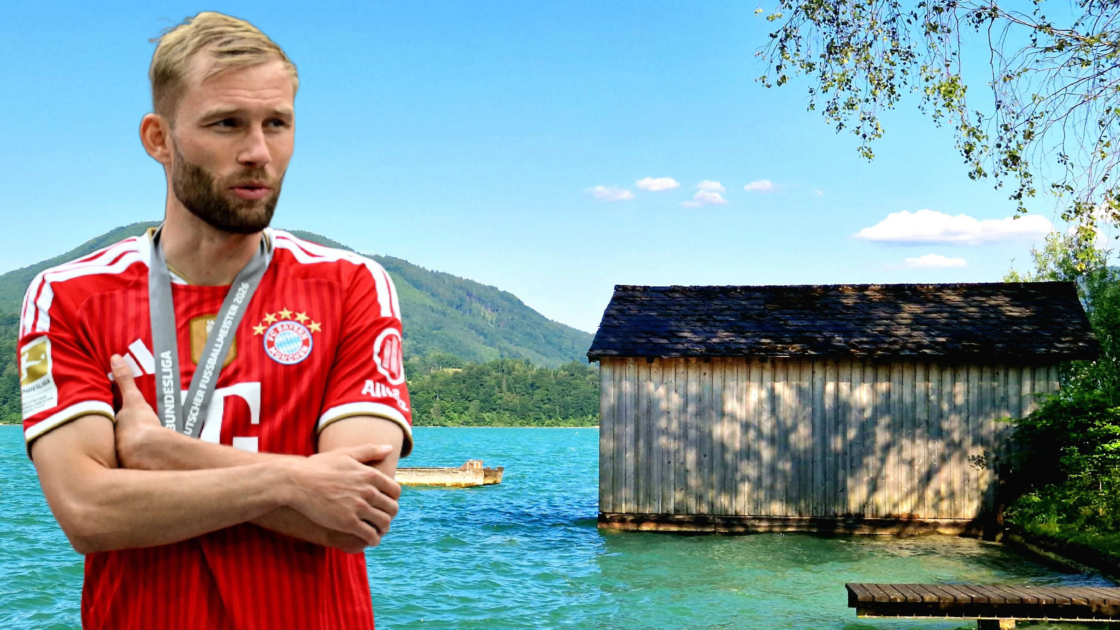 Kein Bootshaus für FC-Bayern-Star Konrad Laimer am Mondsee. 