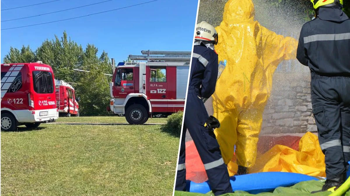 Einsatz im Freibad.