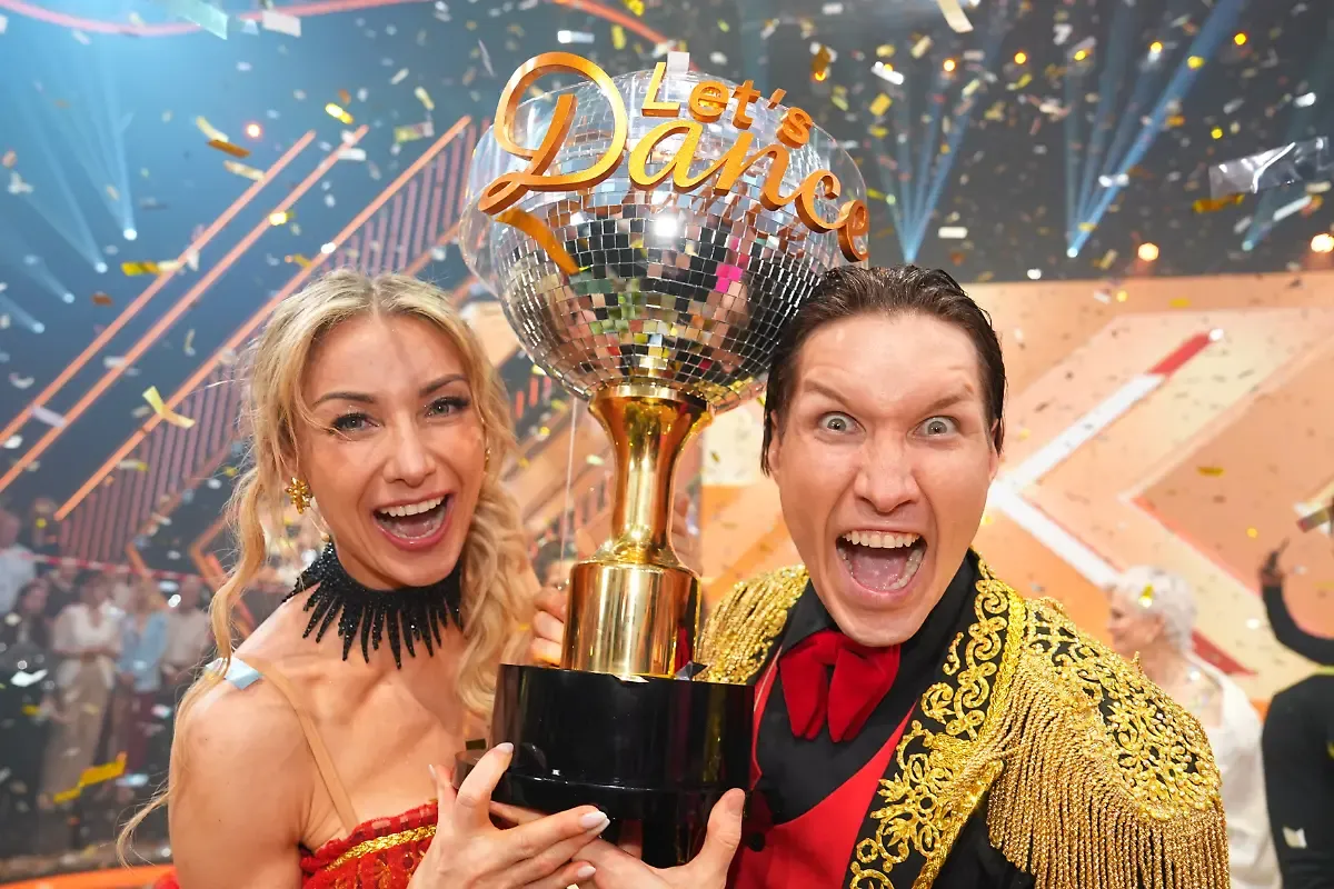 Anna-Carina Woitschack konnte mit Tanzprofi Evgeny Vinokurov 