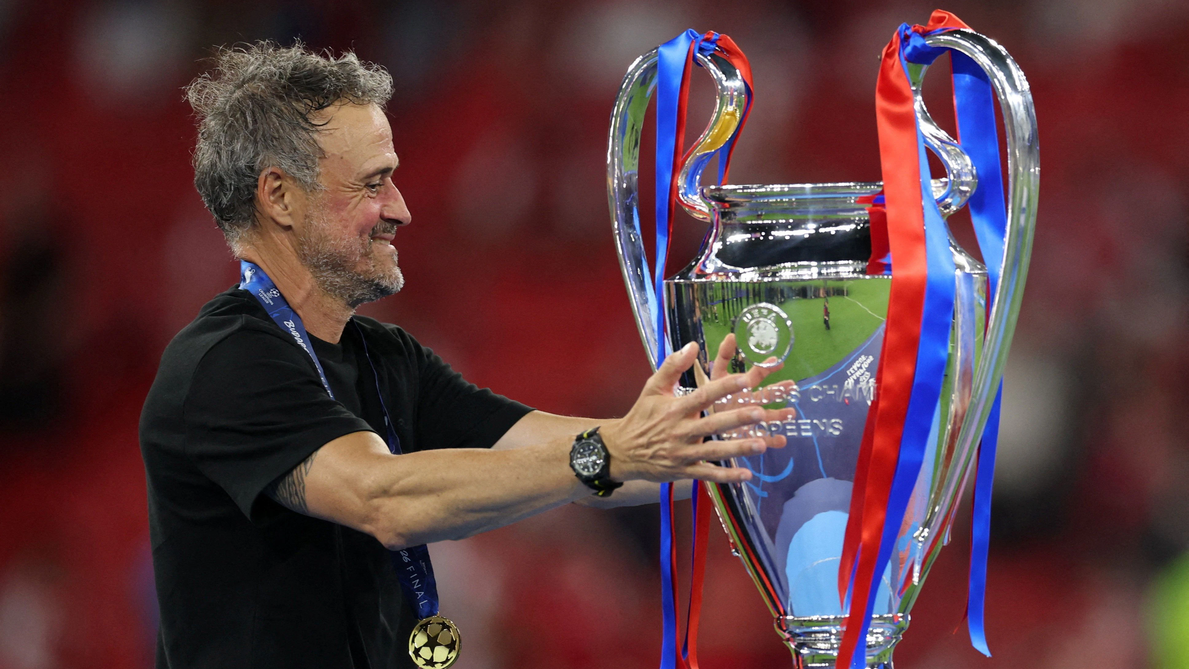 PSG-Startrainer Luis Enrique. 
