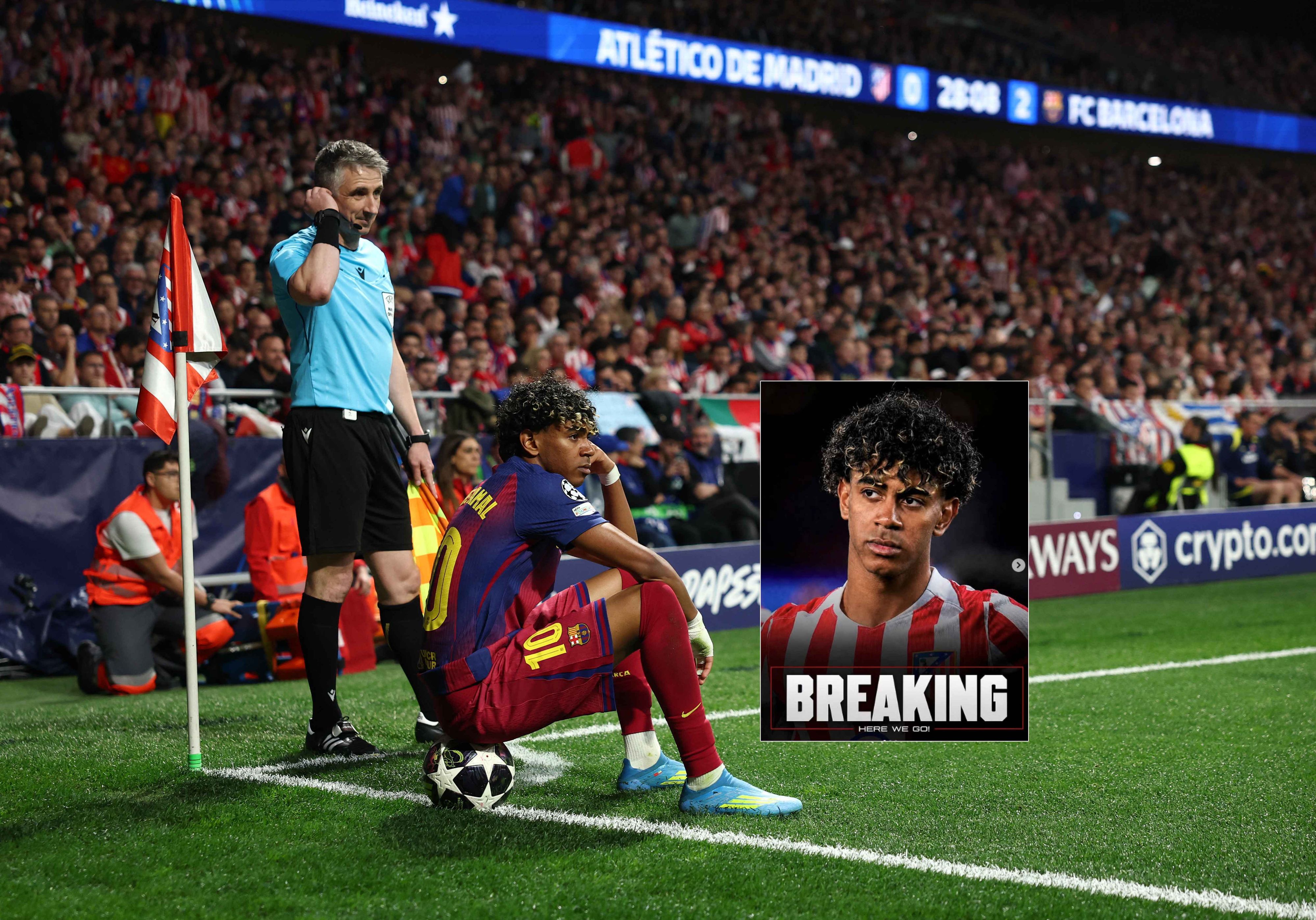 Atletico Madrid gab auf der offiziellen Instagram-Seite die 