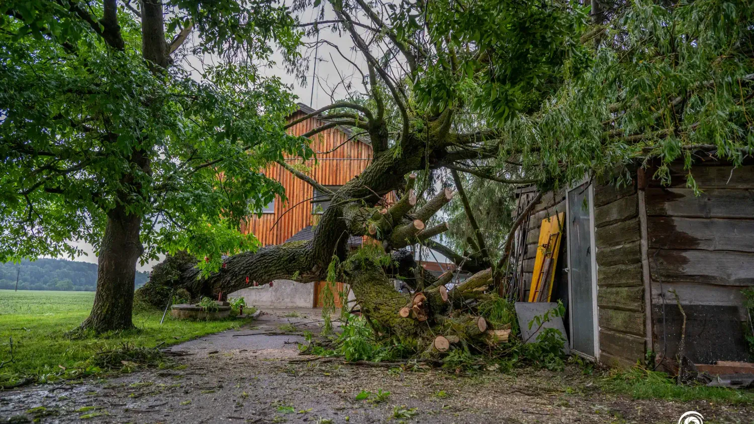 Unwetter in Oberösterreich