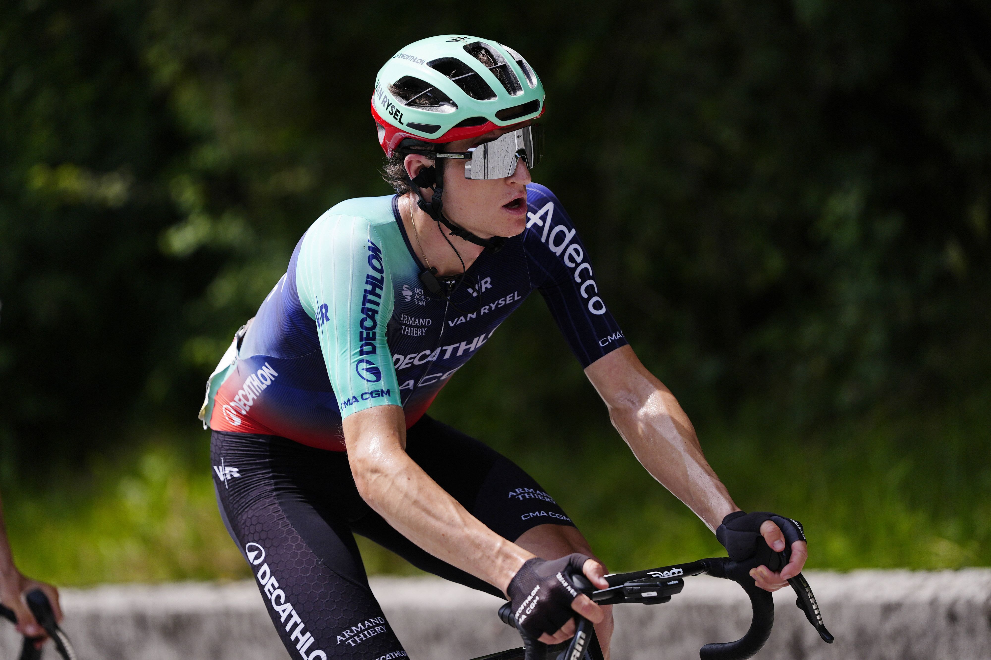 Felix Gall erreichte bei der Giro d'Italia Historisches. 