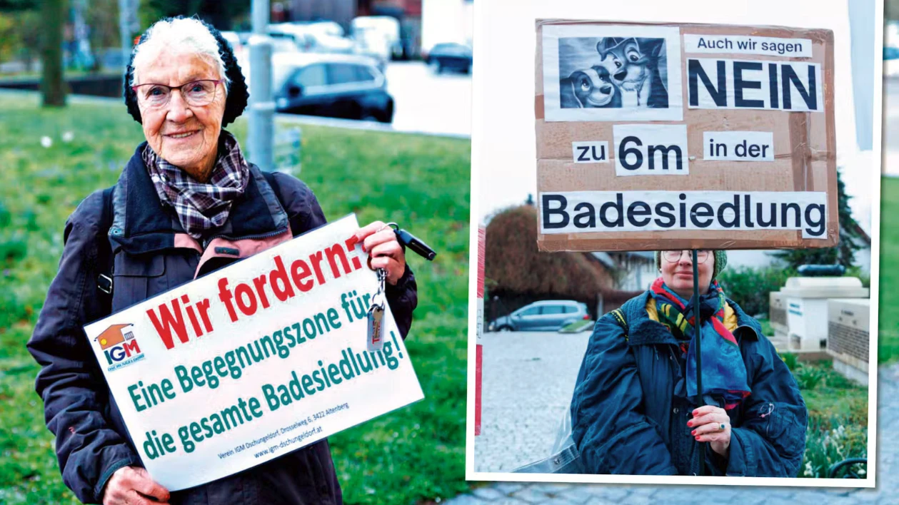 Protest gegen Pläne – Bewohner kündigen weiteren Widerstand an