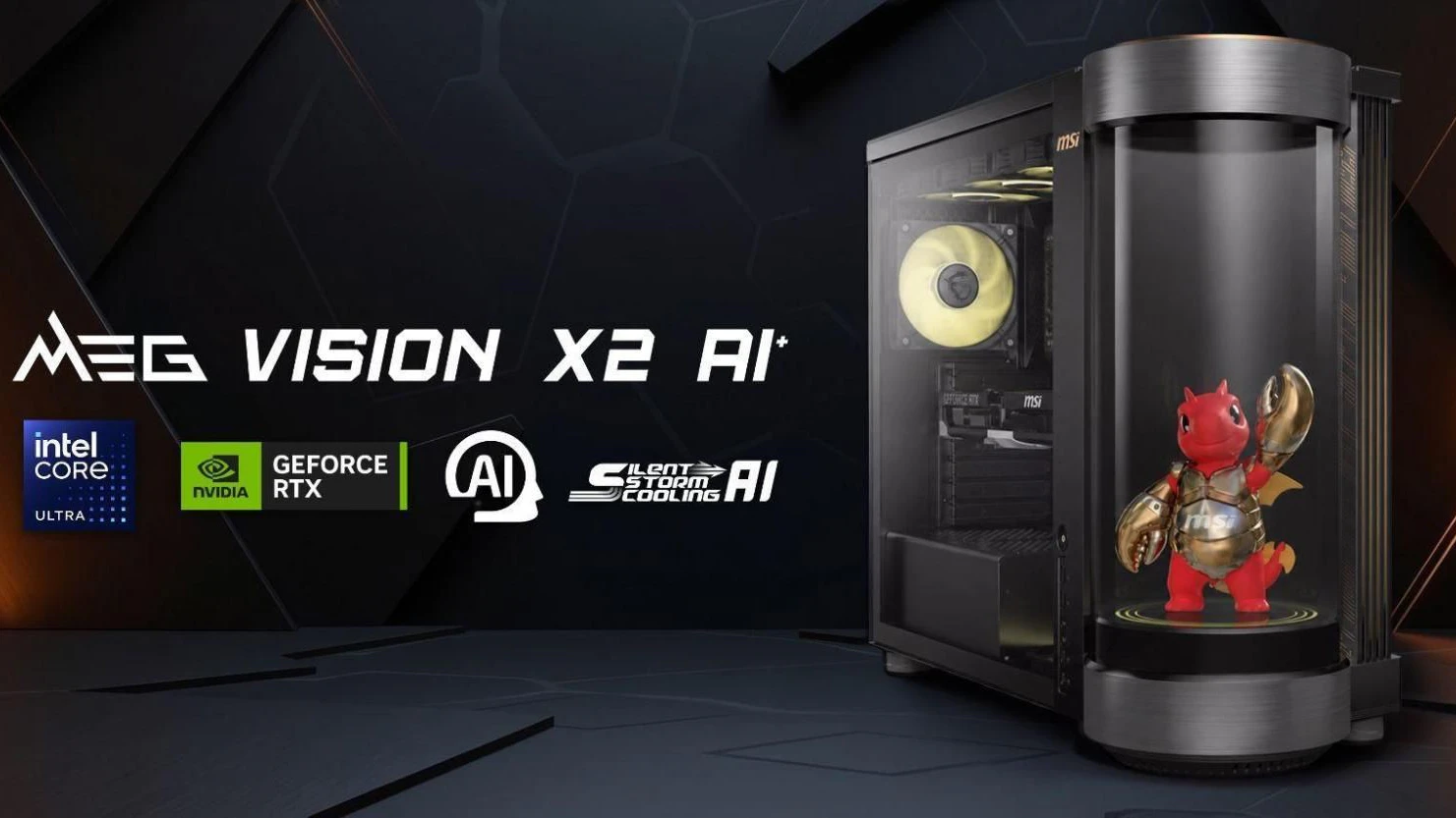 Der weltweit erste Gaming-Desktop mit agentischem KI-Begleiter.