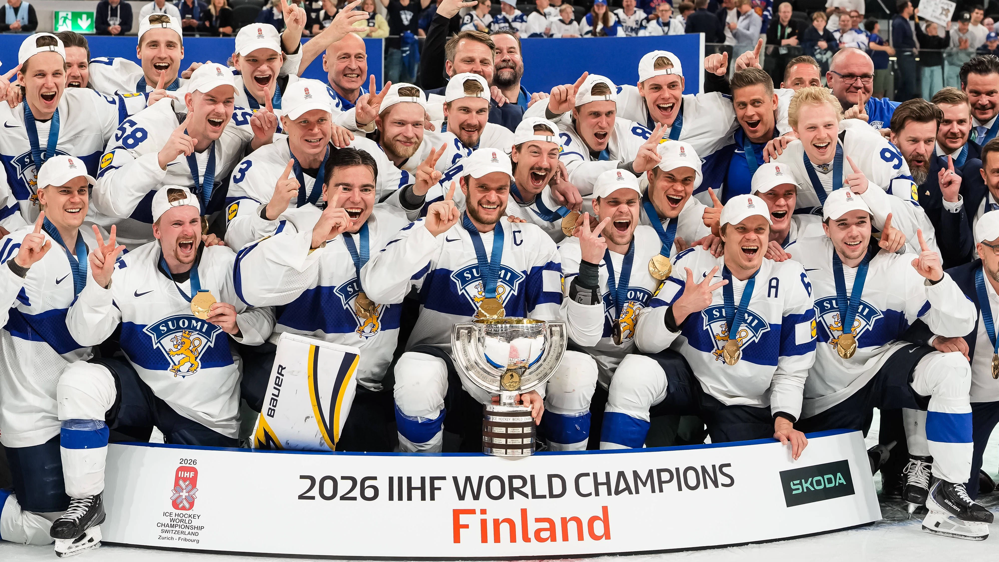 Heute.at - Finnland ist zum fünften Mal Eishockey-Weltmeister