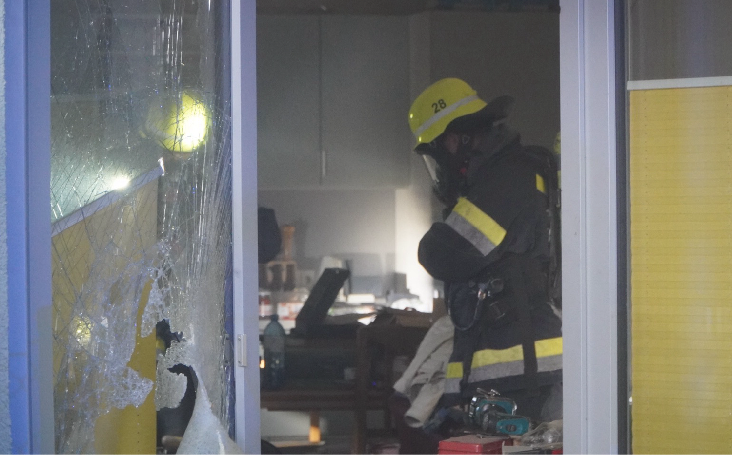 Die Feuerwehr war rasch zur Stelle.
