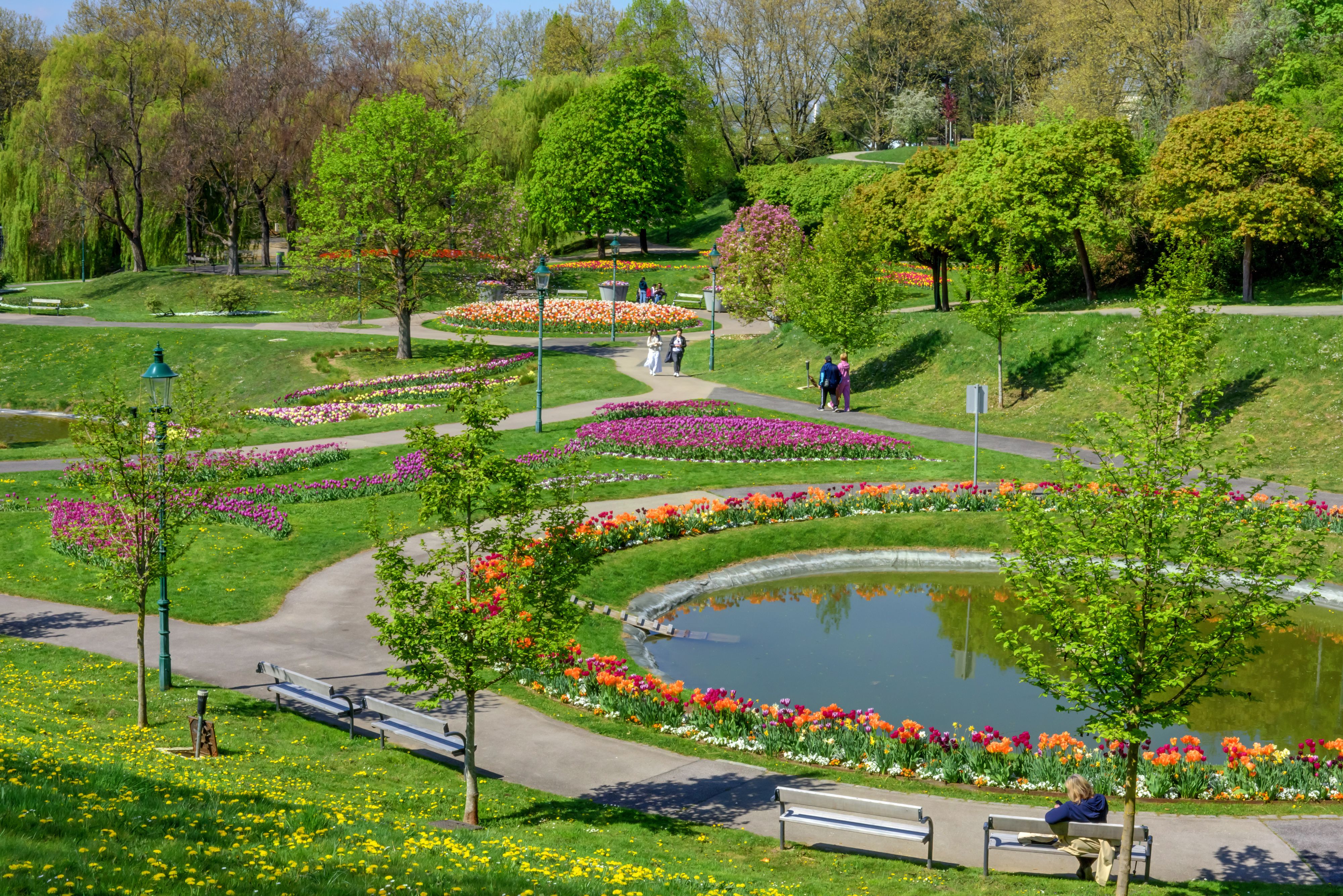 Der Kurpark Oberlaa verspricht Idylle und Ruhe - denkste!