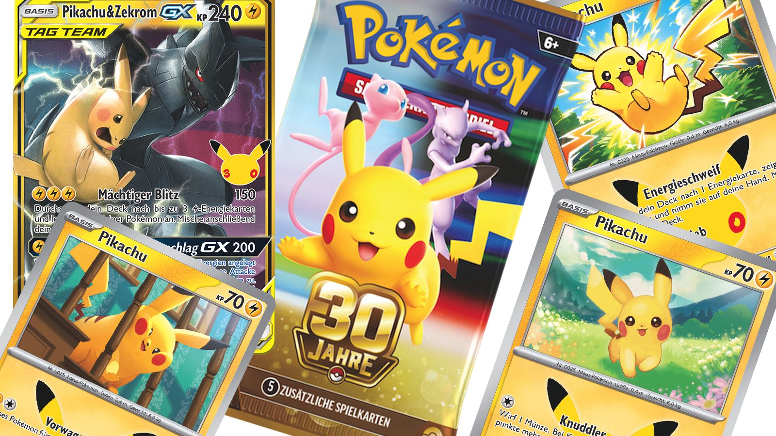 Heute.at - Pokémon feiert 30 Jahre mit 30 neuen Pikachu-Karten
