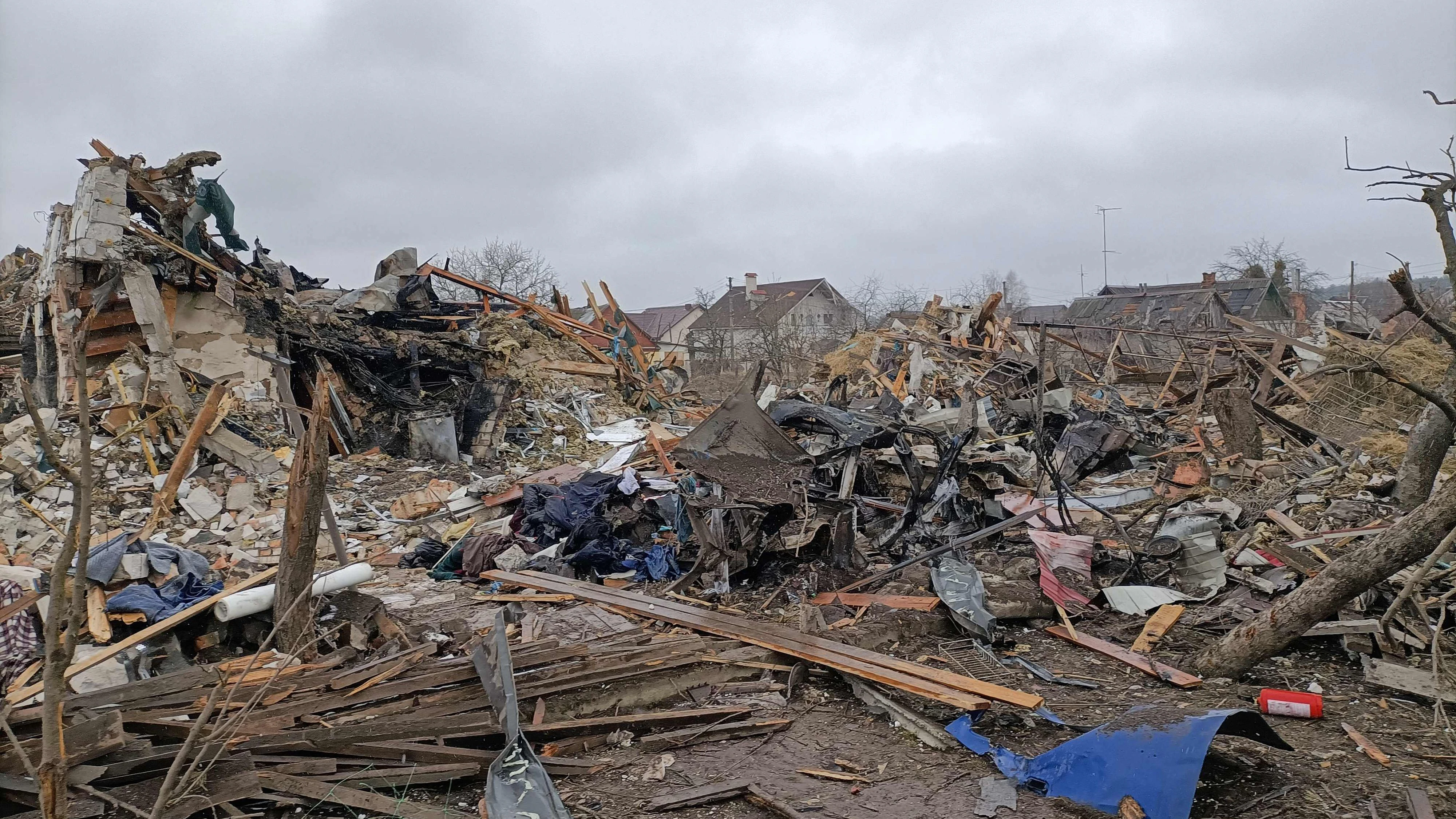 Auch die Stadt Zhytomyr, wo sich die Fabrik von Grolitsch befindet, wurde Ziel von Angriffen.