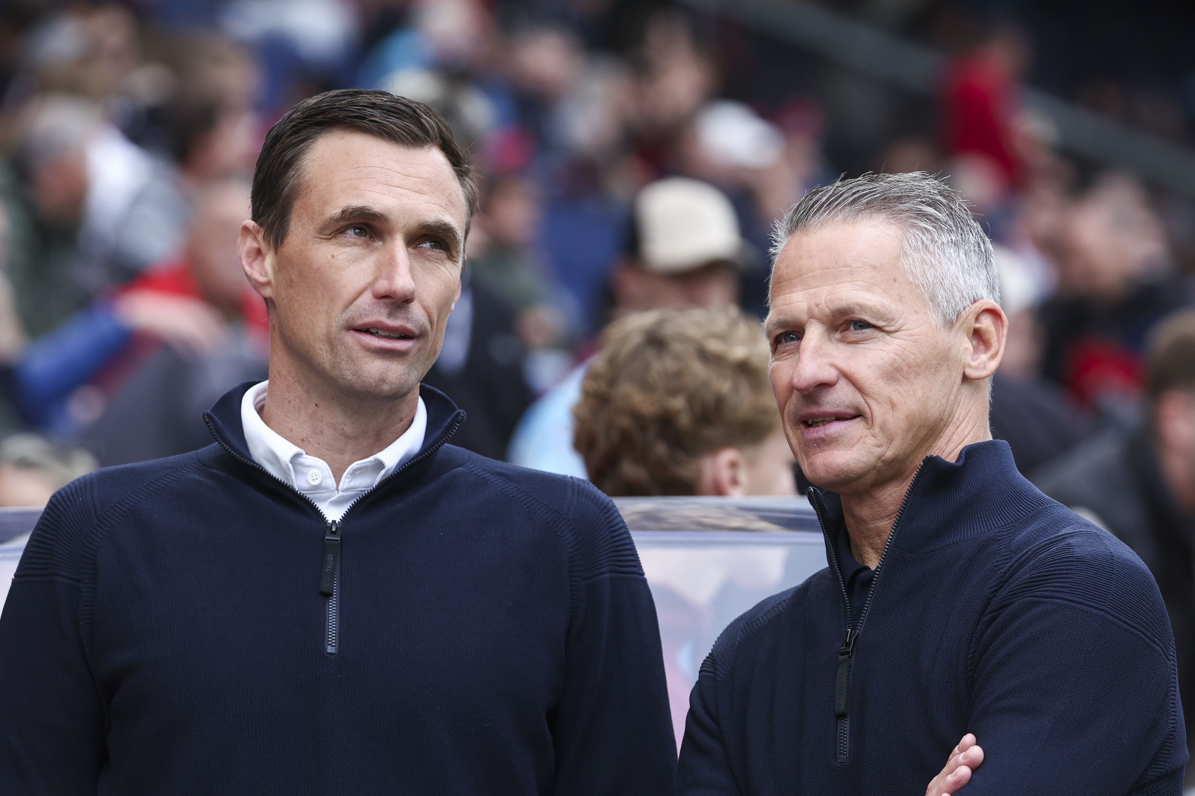 Marcus Mann und Stephan Reiter suchen einen neuen Trainer.