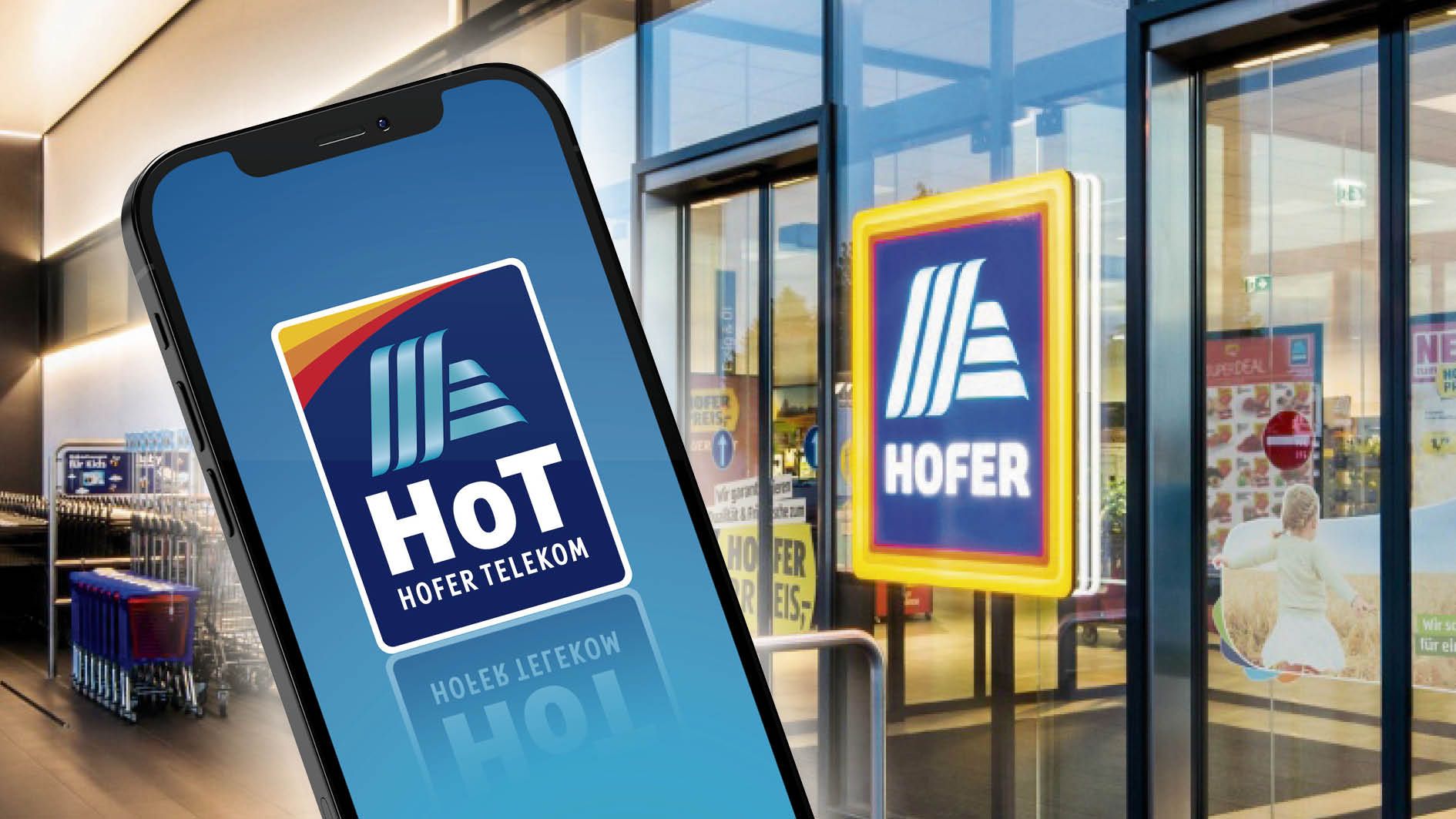 Hofer Telekom (HoT) peppt seine Tarife mit mehr Datenguthaben auf.
